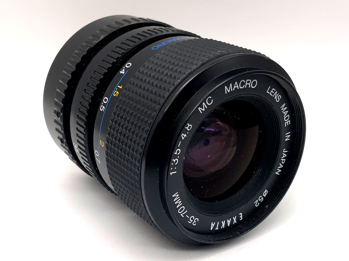 Objectif Exakta 35-70 mm 1:3,5-4,8 Objectif zoom MC Macro (Konica AR)