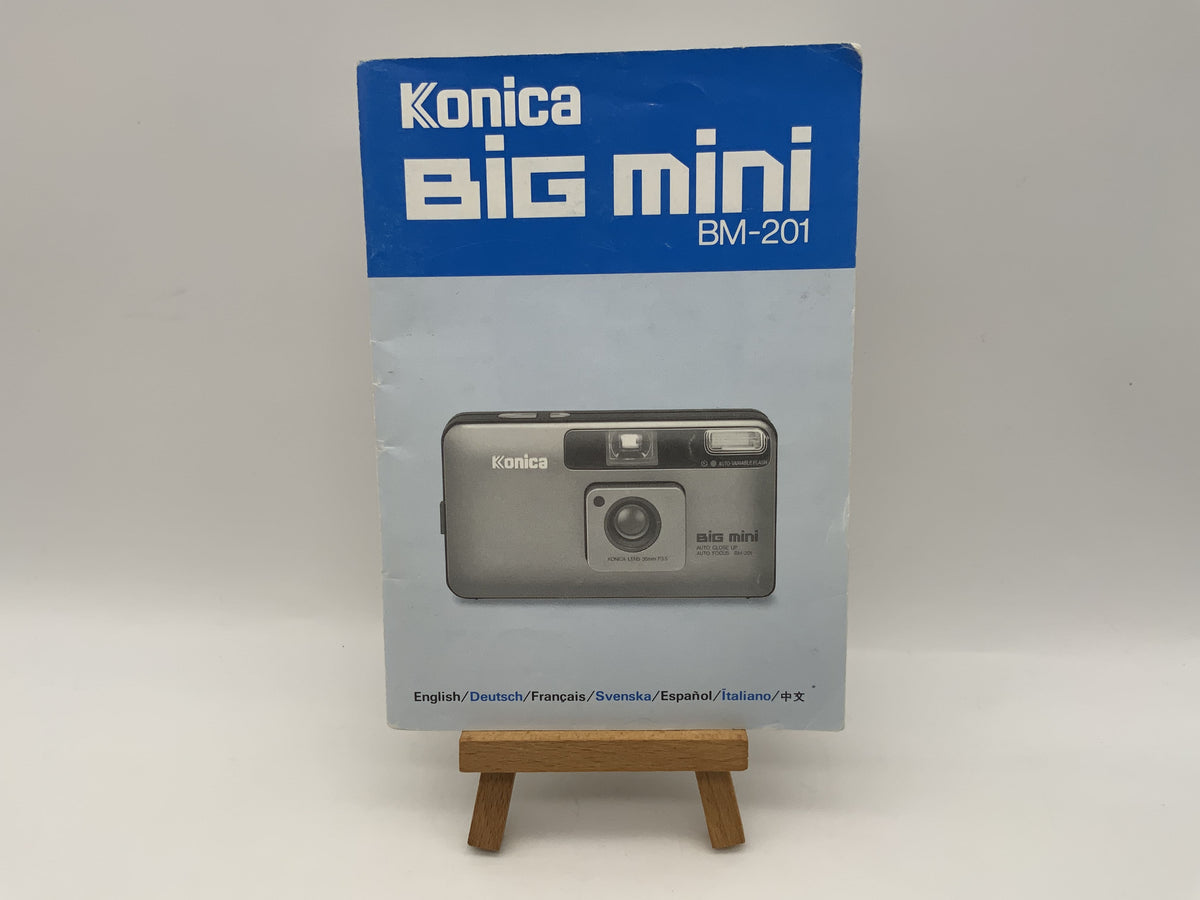 Manuel d'utilisation Konica BM-201 Big mini (allemand)