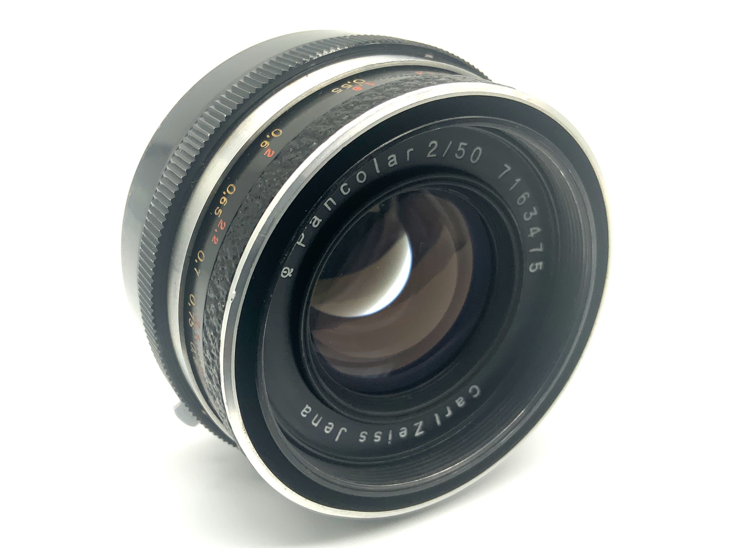 Carl Zeiss Jena Q1 Pancolar 50mm 1:2 Objektiv Festbrennweite (M42)