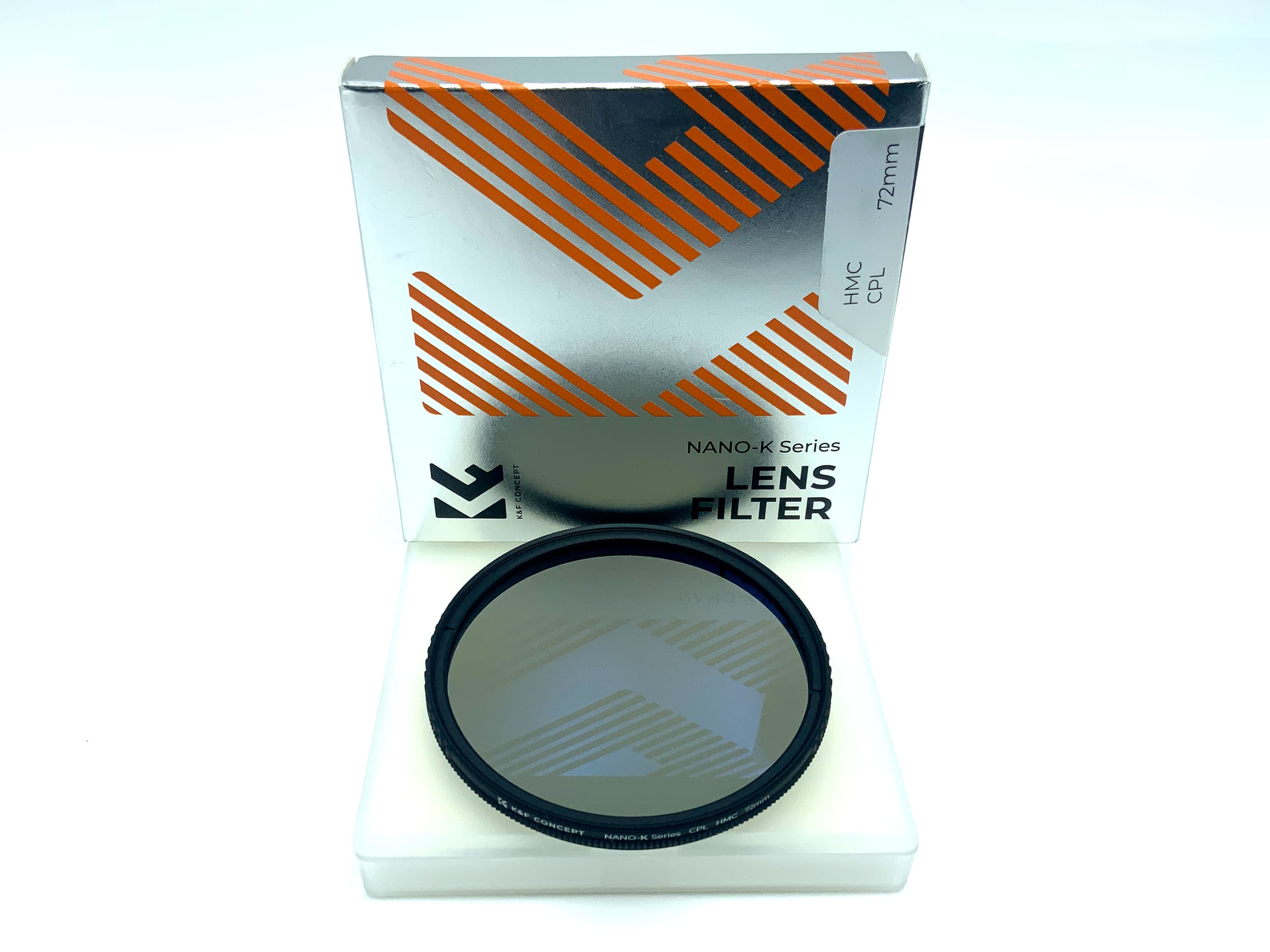 K&F Concept Polfilter Nano-K HMC CPL in OVP Filter 72mm Kreisförmig