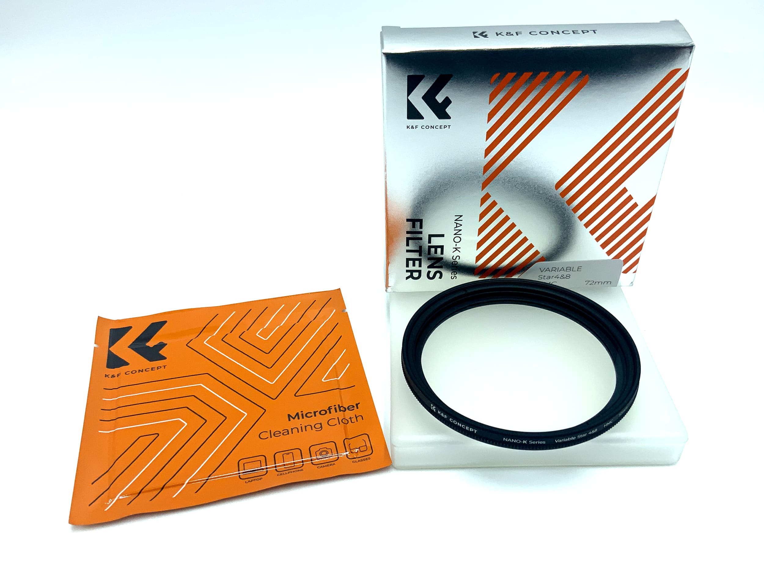 K&F Concept Sternfilter Nano-K HMC Variable Star4&8 OVP Filter 72mm Kreisförmig