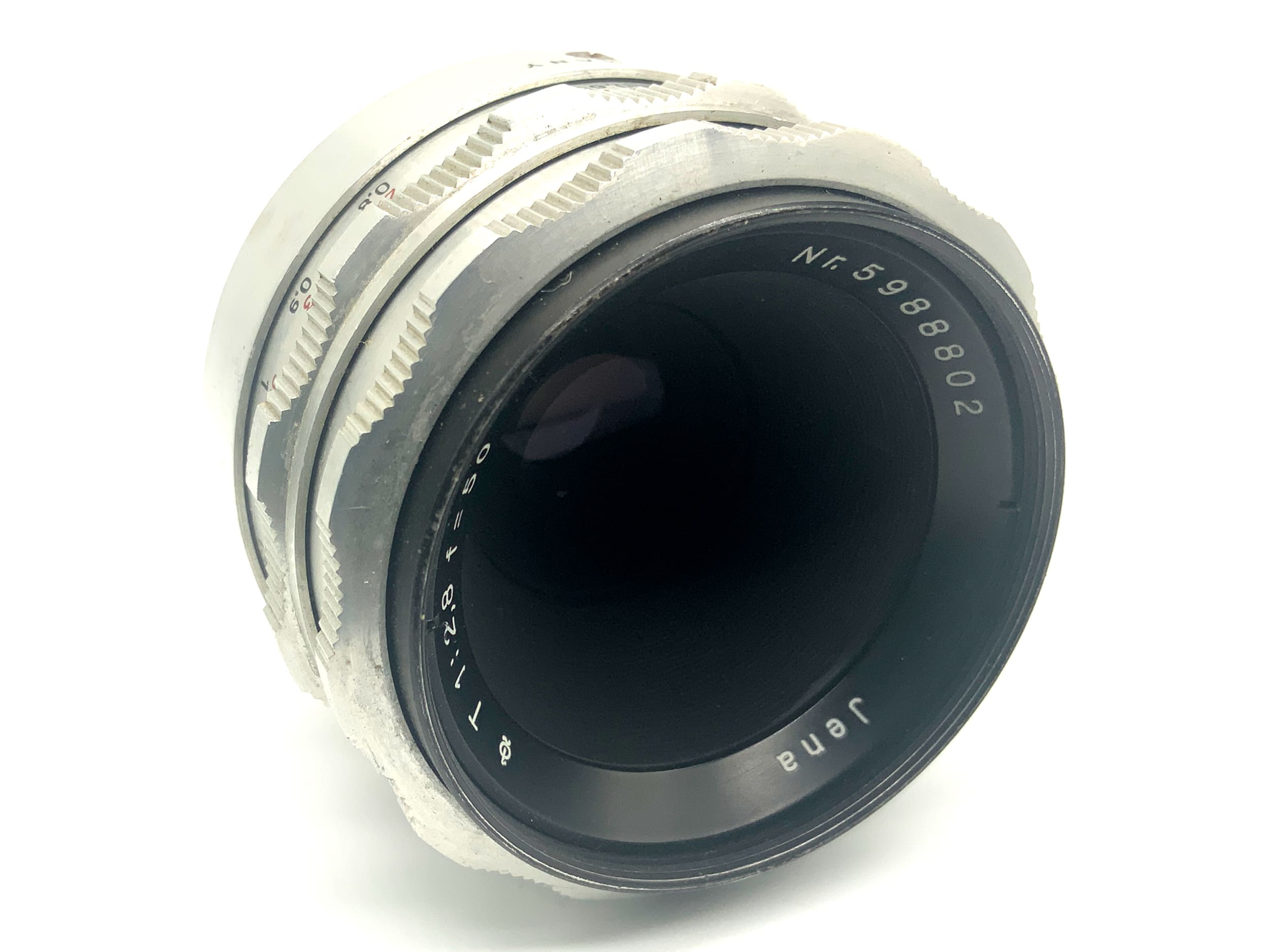 Carl Zeiss "aus Jena" Q1 Tessar 8 Blades Automatic 50mm 1:2,8 (M42) Pilz!