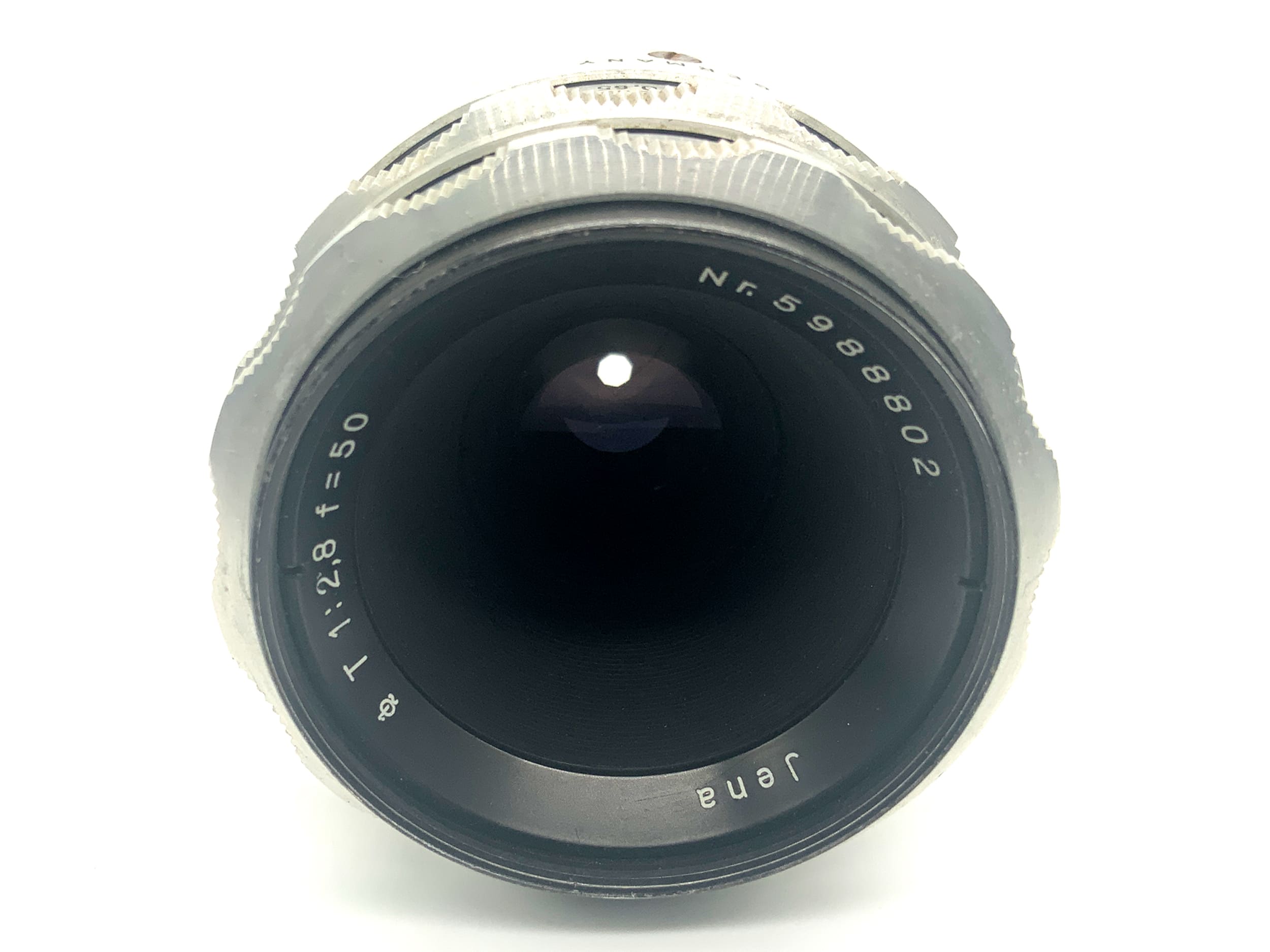 Carl Zeiss "aus Jena" Q1 Tessar 8 Blades Automatic 50mm 1:2,8 (M42) Pilz!