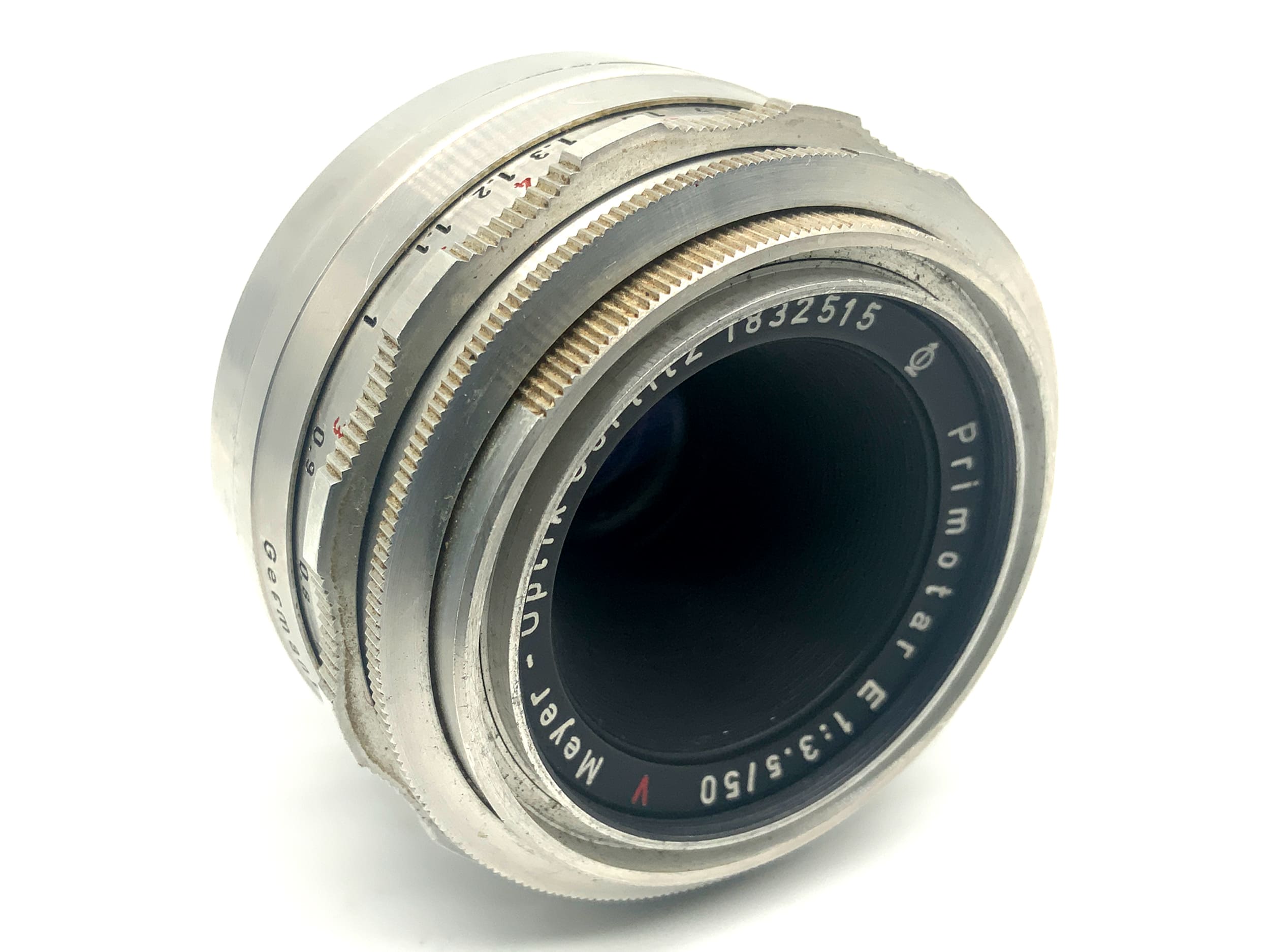 Meyer-Optik Görlitz Primotar E red V Q1 50mm 1:3.5 Festbrennweite (M42) Pilz!