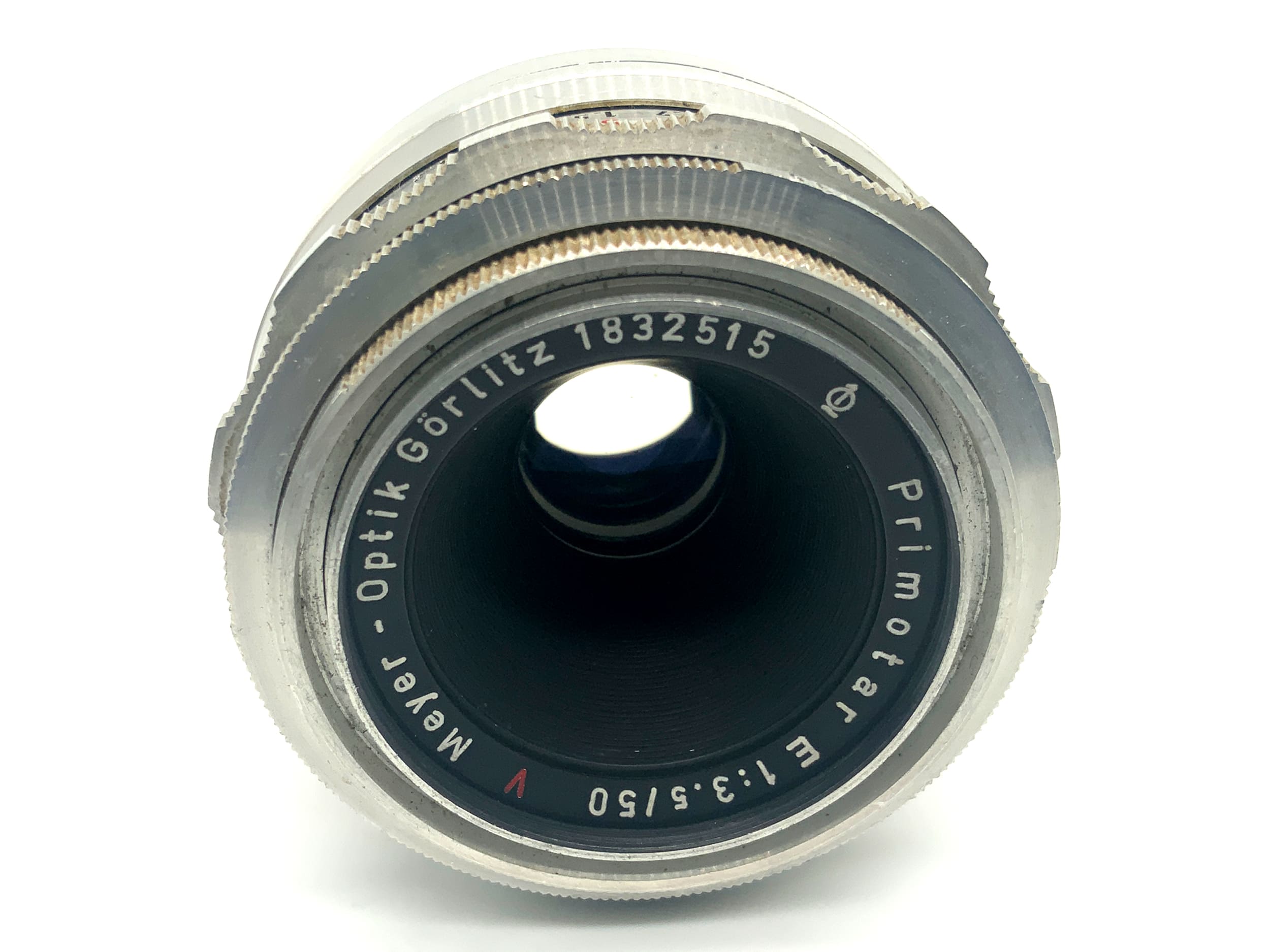 Meyer-Optik Görlitz Primotar E red V Q1 50mm 1:3.5 Festbrennweite (M42) Pilz!