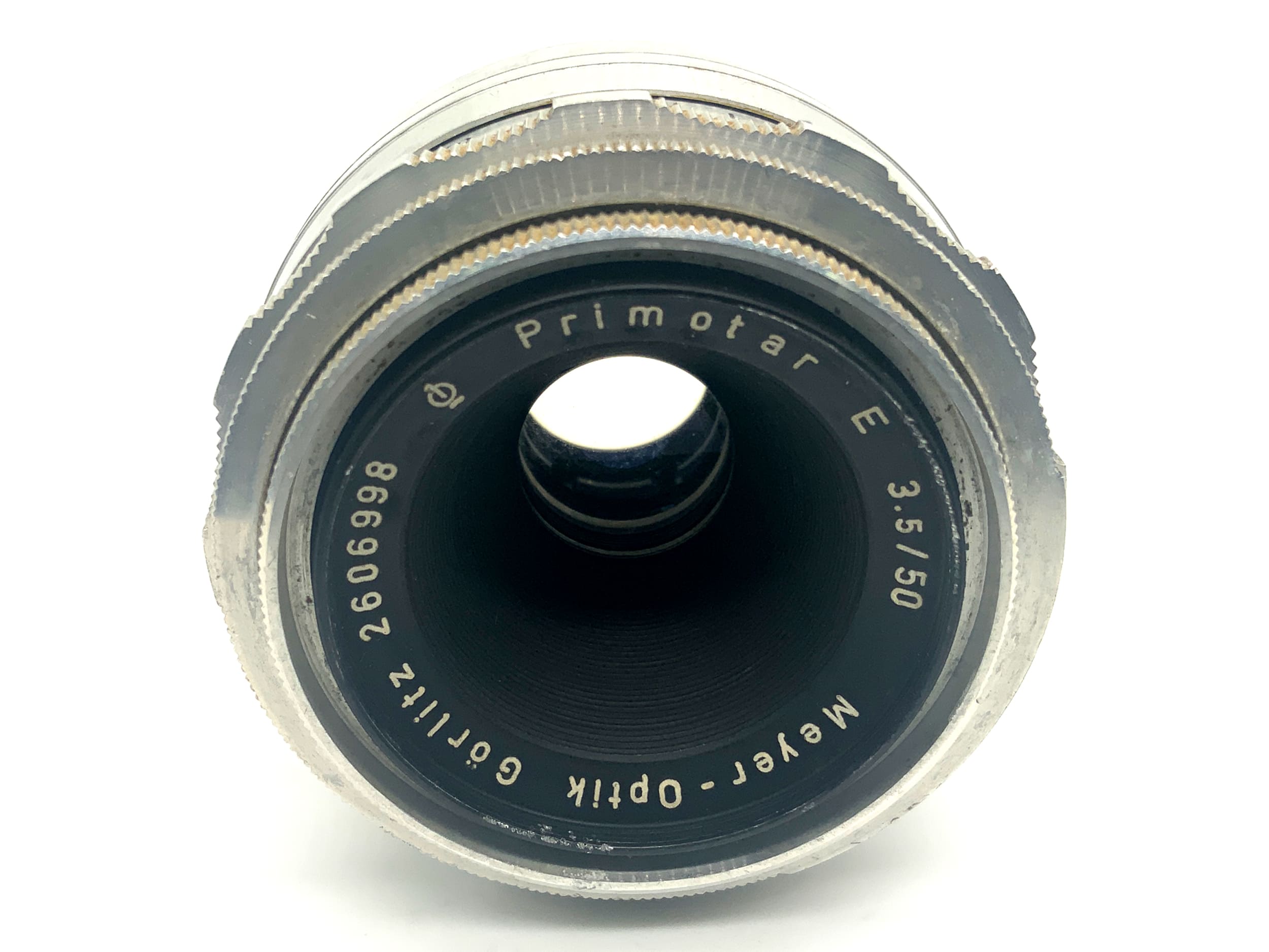 Meyer-Optik Görlitz Q1 Primotar E 50mm 1:3.5 Objektiv Festbrennweite (M42) Pilz!