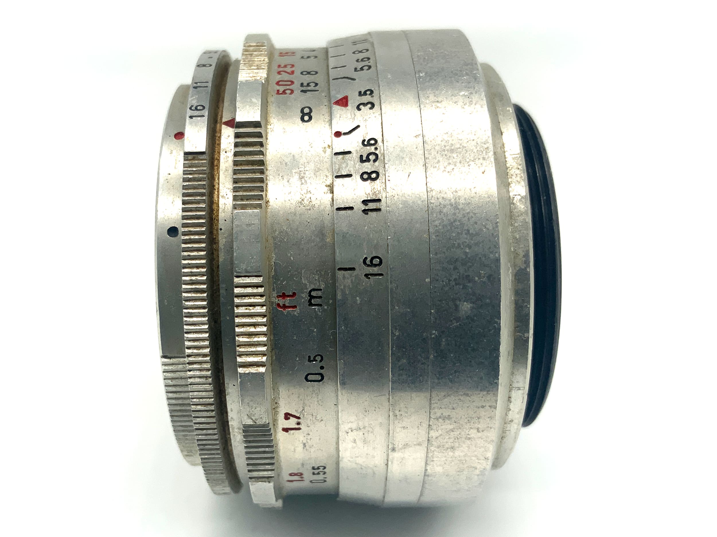 Meyer-Optik Görlitz Q1 Primotar E 50mm 1:3.5 Objektiv Festbrennweite (M42) Pilz!