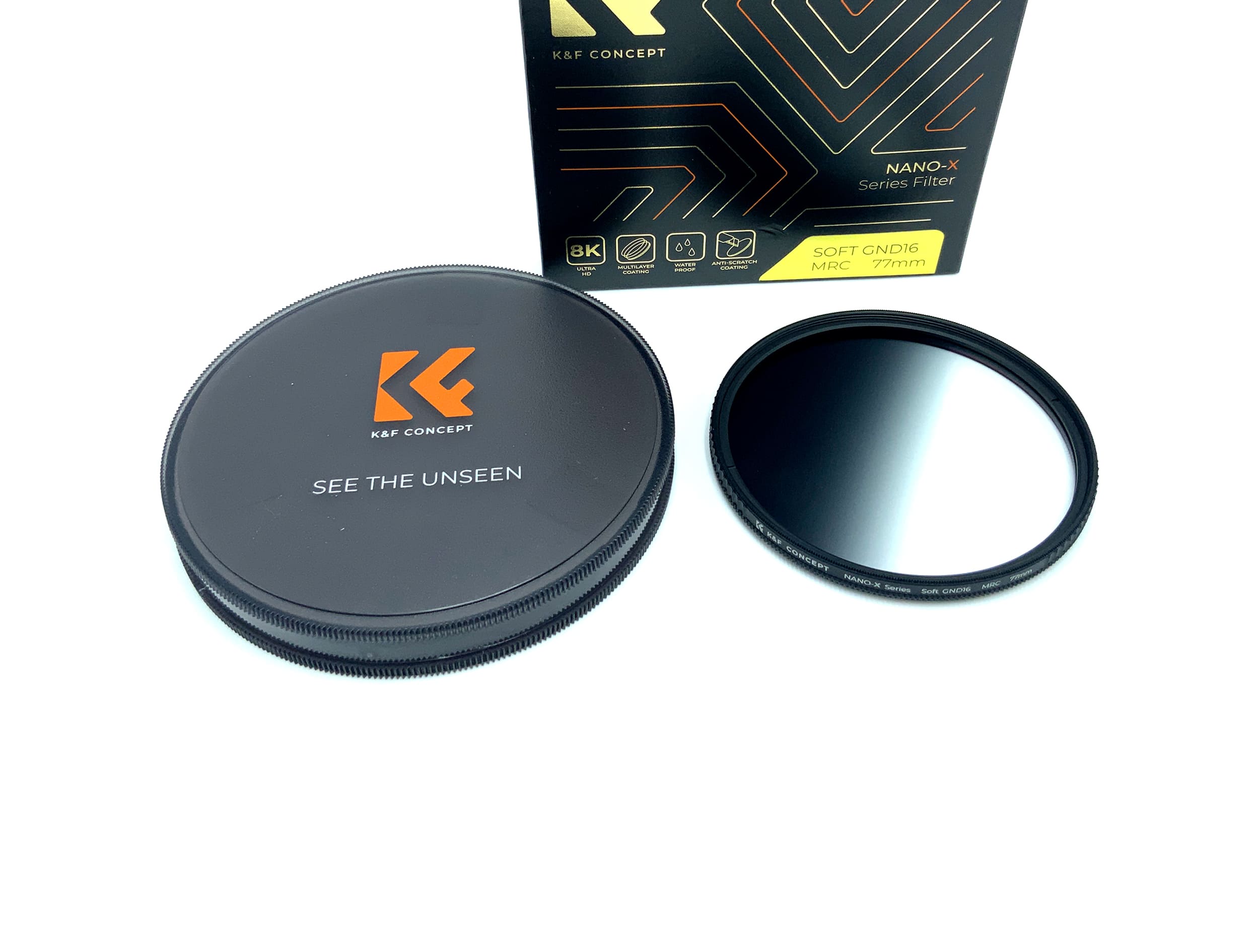 K&F Concept Verlaufsfilter Nano-X Soft GND16 MRC in OVP Filter 77mm Kreisförmig
