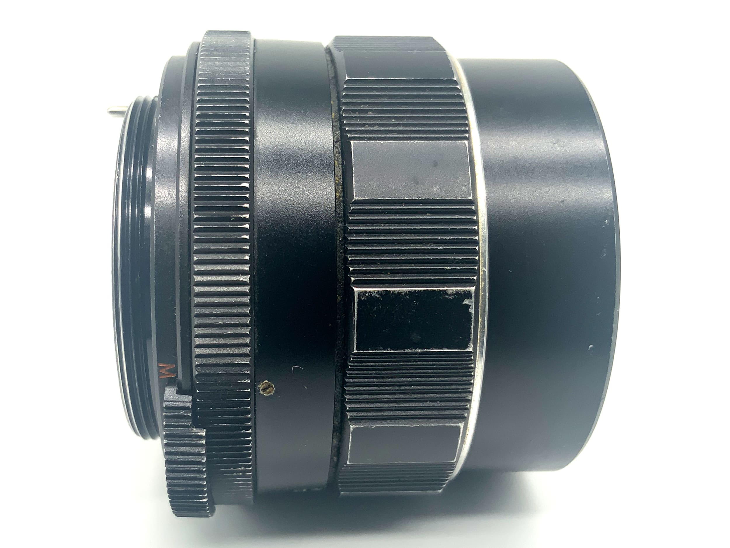 Asahi Pentax Super-Takumar 55mm 1:2 Objektiv Festbrennweite (M42) Text lesen!