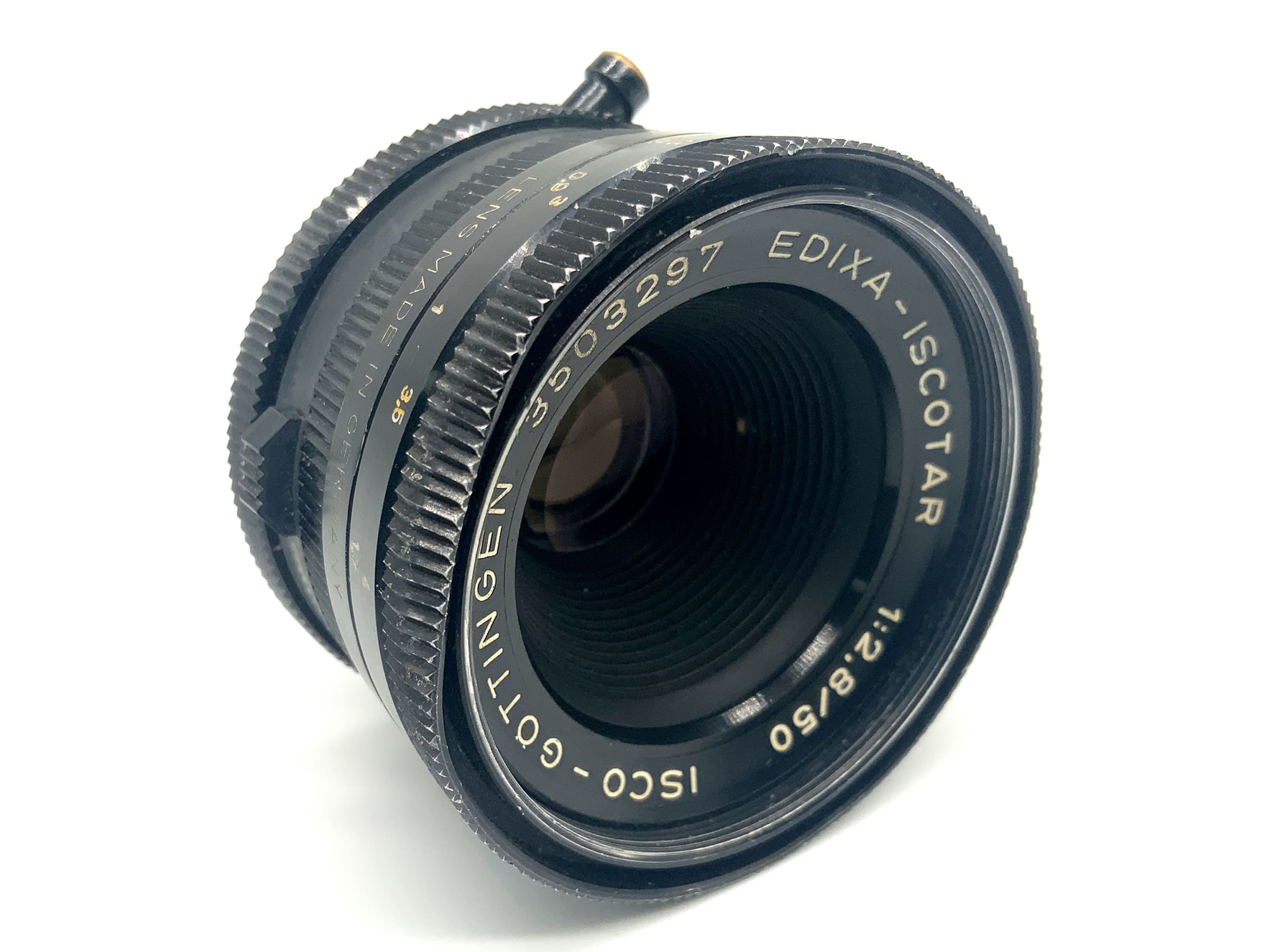 Isco-Göttingen Edixa Iscotar 50mm 1:2.8 Objektiv Festbrennweite (M42)