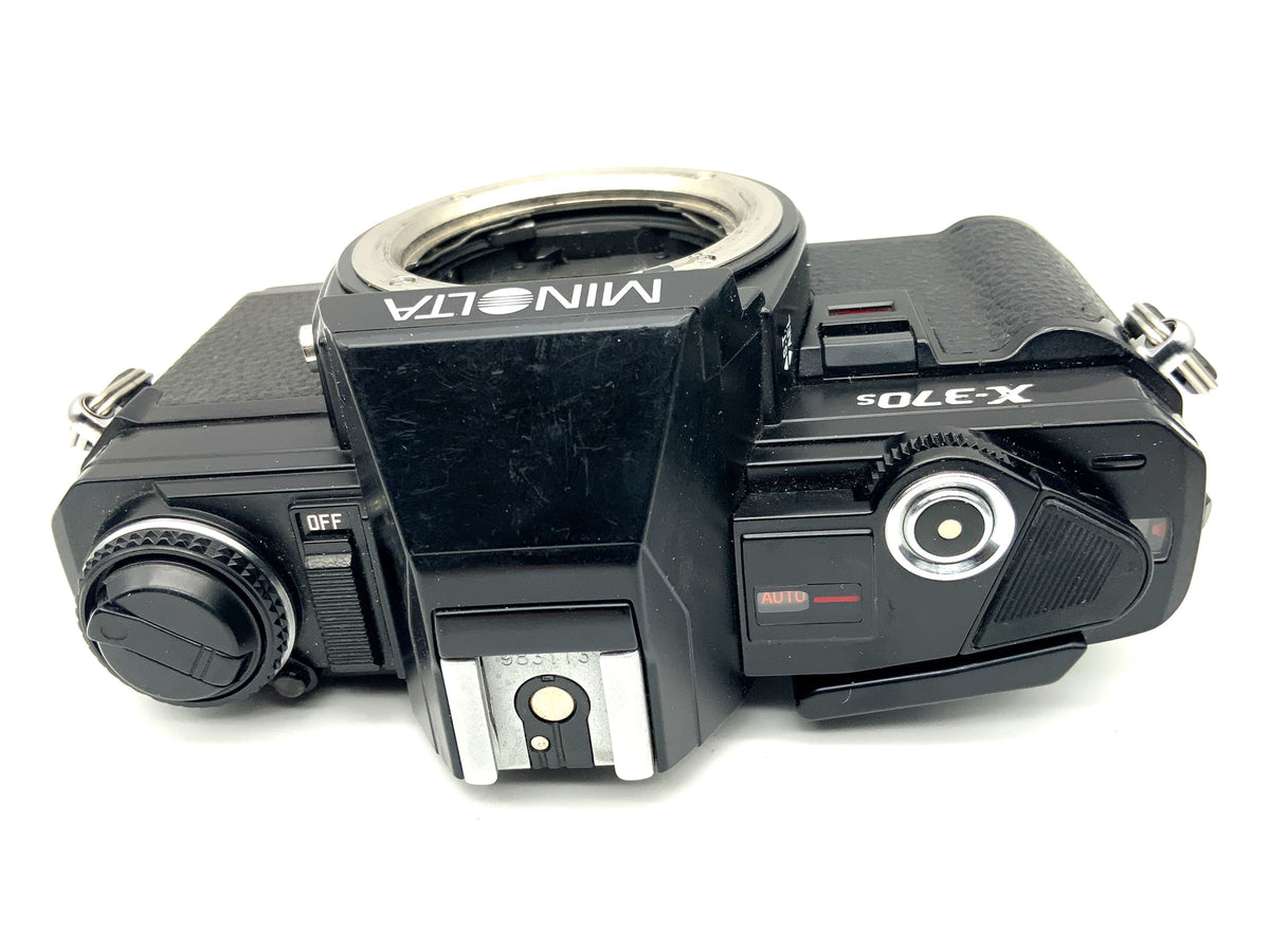 Minolta X-370s SLR 35mm analog single-lens reflex camera body (Minolta MD)
