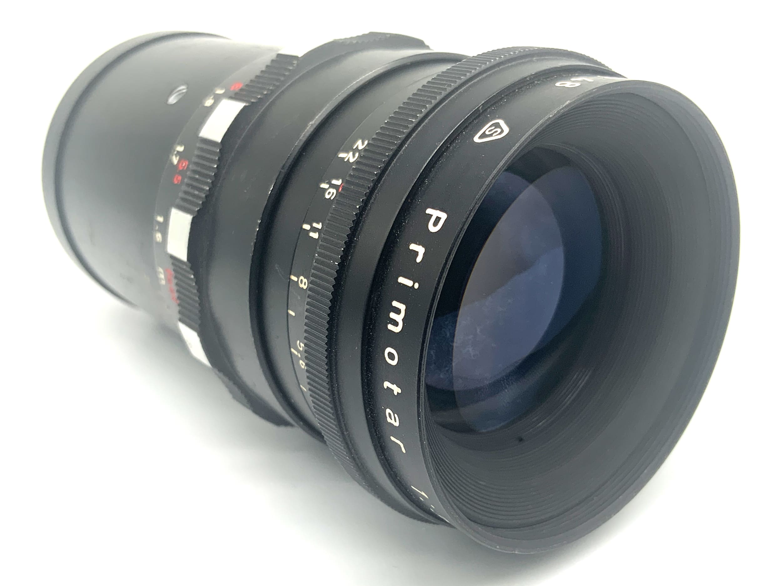 Meyer-Optik Görlitz Primotar red V 135mm 1:3.5 Festbrennweite (Exa) Pilz!