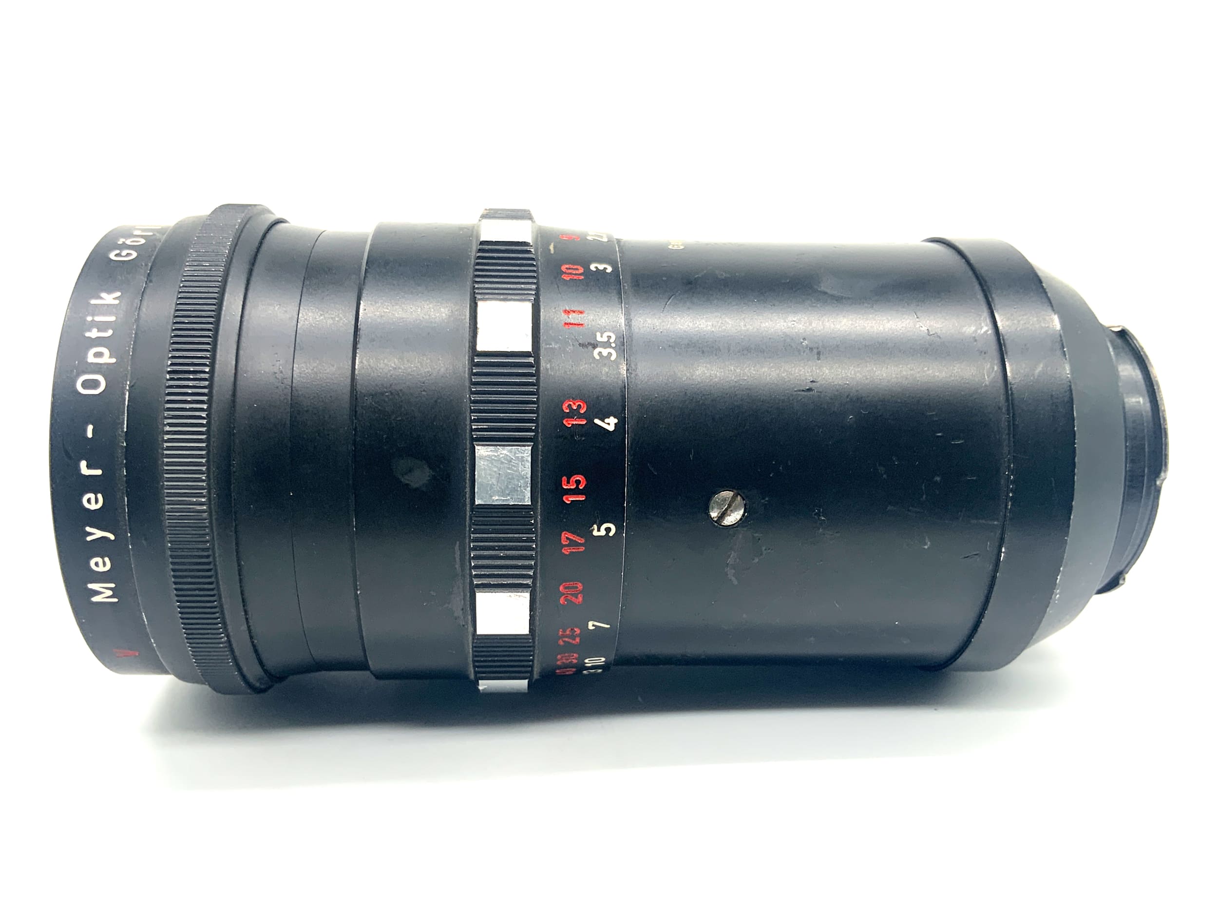 Meyer-Optik Görlitz Primotar red V 135mm 1:3.5 Festbrennweite (Exa) Pilz!