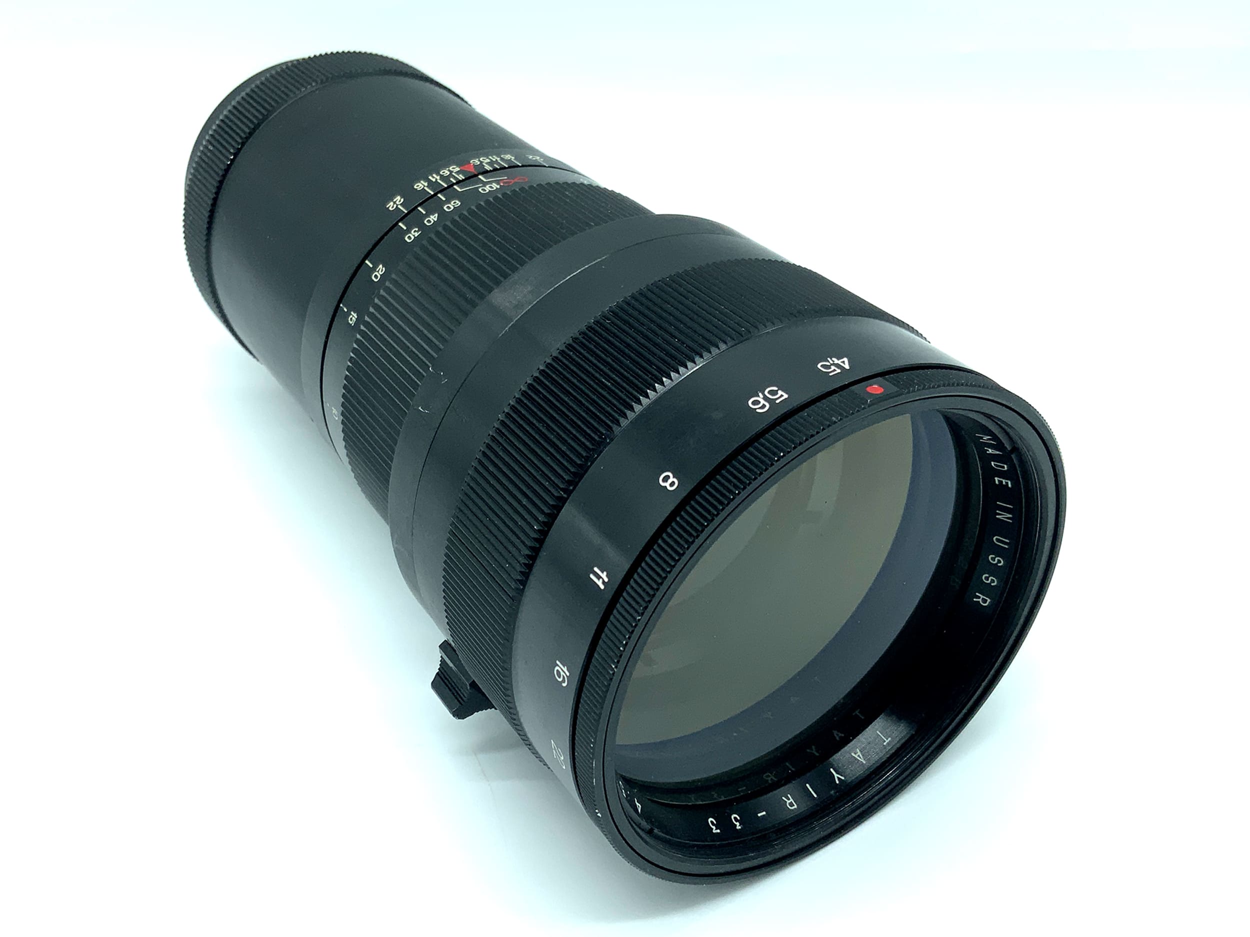 Objectif fixe Arsenal Tair-33 300 mm 1:4,5 (Kiev 88)