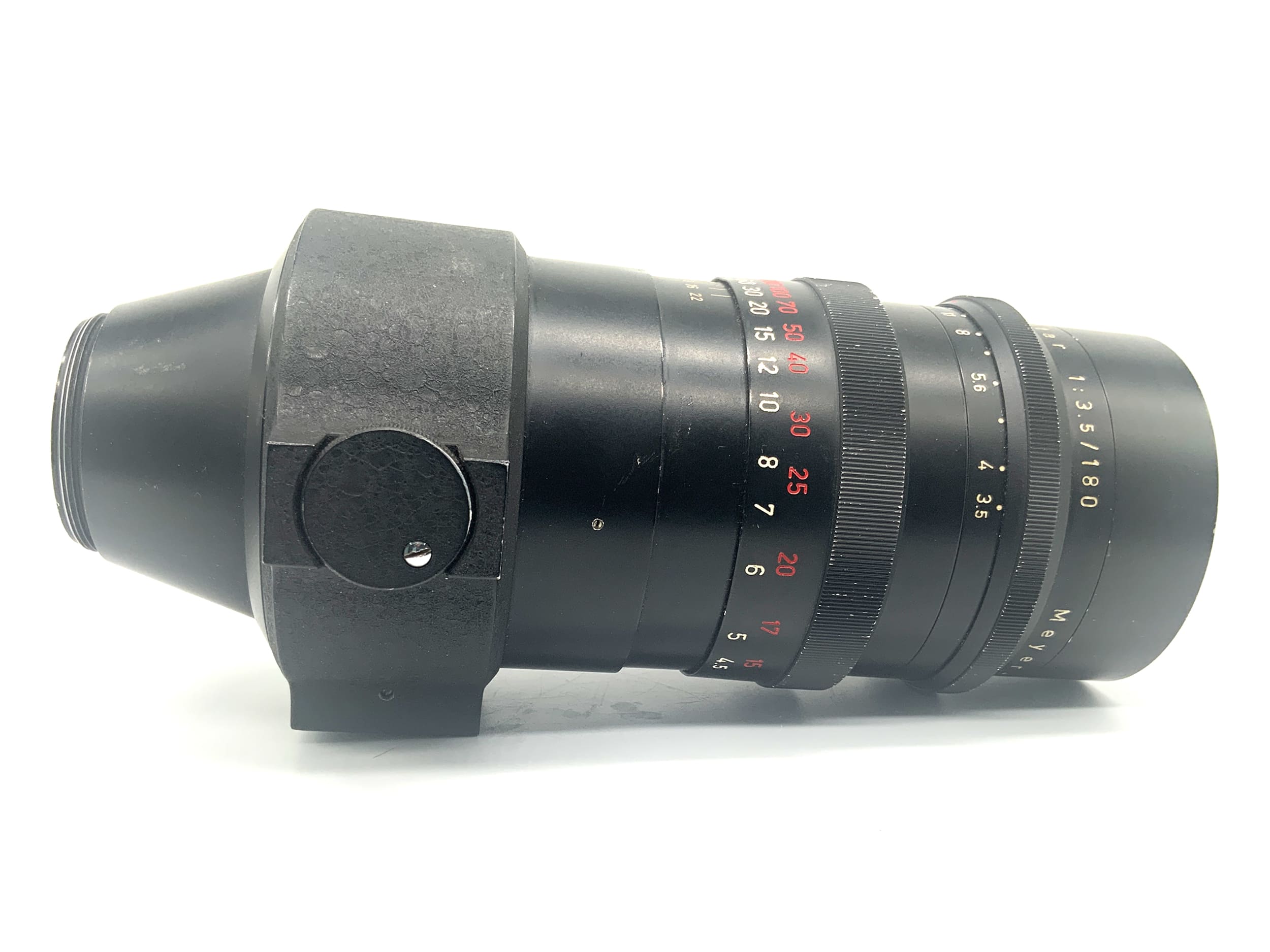 Meyer-Optik Görlitz Primotar 180mm 1:3.5 Objektiv Festbrennweite (M42) Nebel!