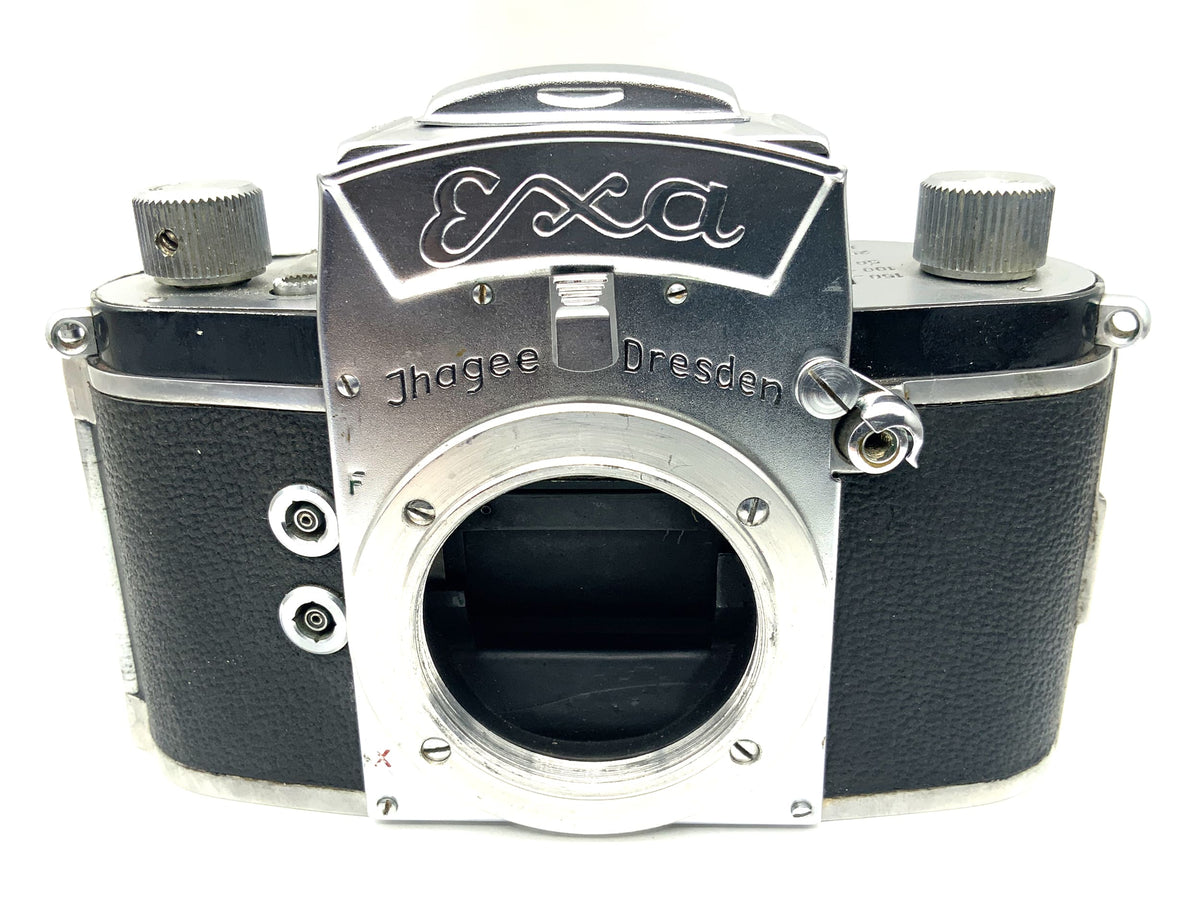 Ihagee Dresden Exa Typ 4 SLR 35mm Spiegelreflexkamera analog Body Gehäuse (M42)