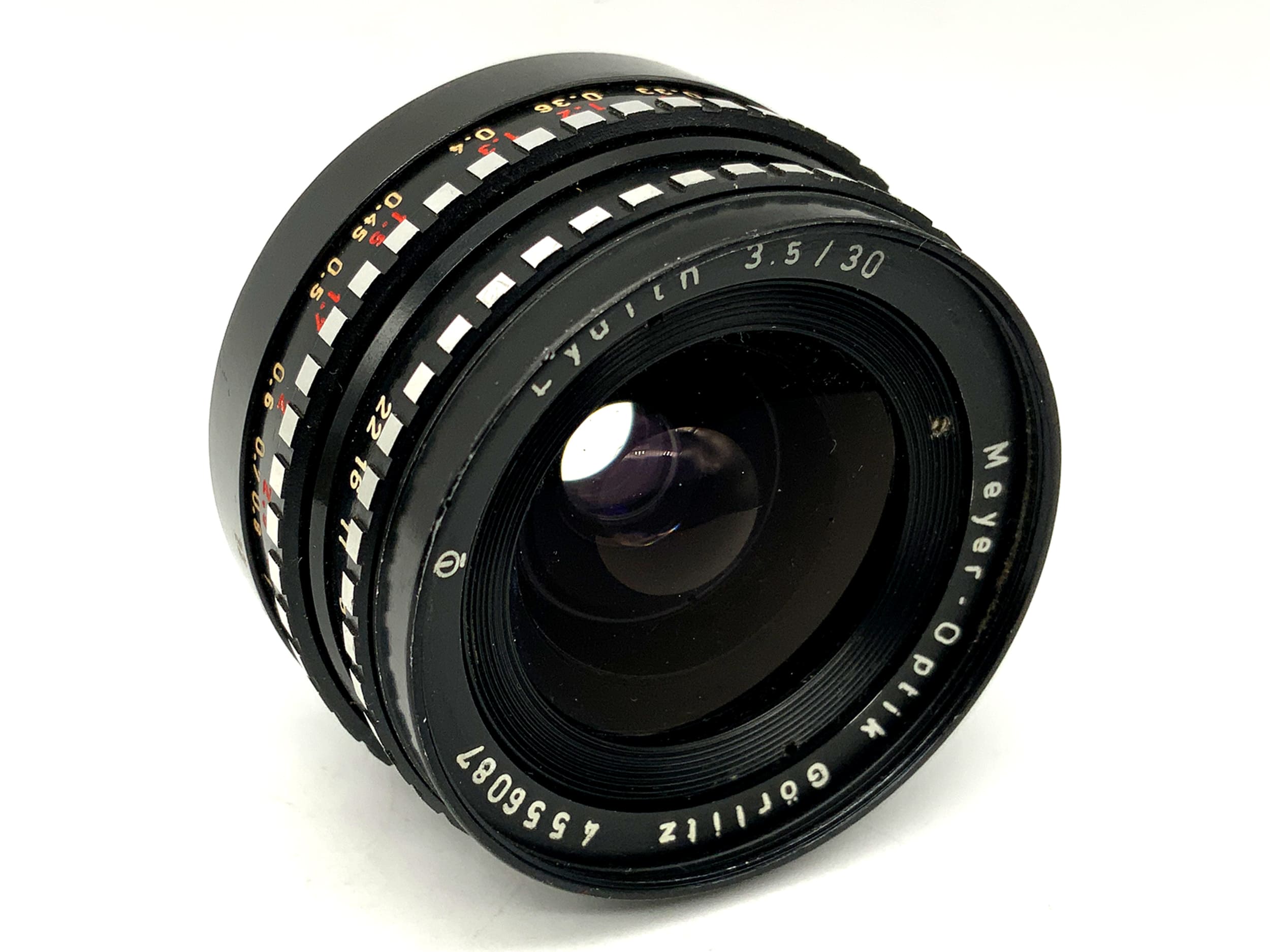 Meyer Optik Görlitz Lydith Zebra 30 mm 1:3,5 objectif principal (M42)