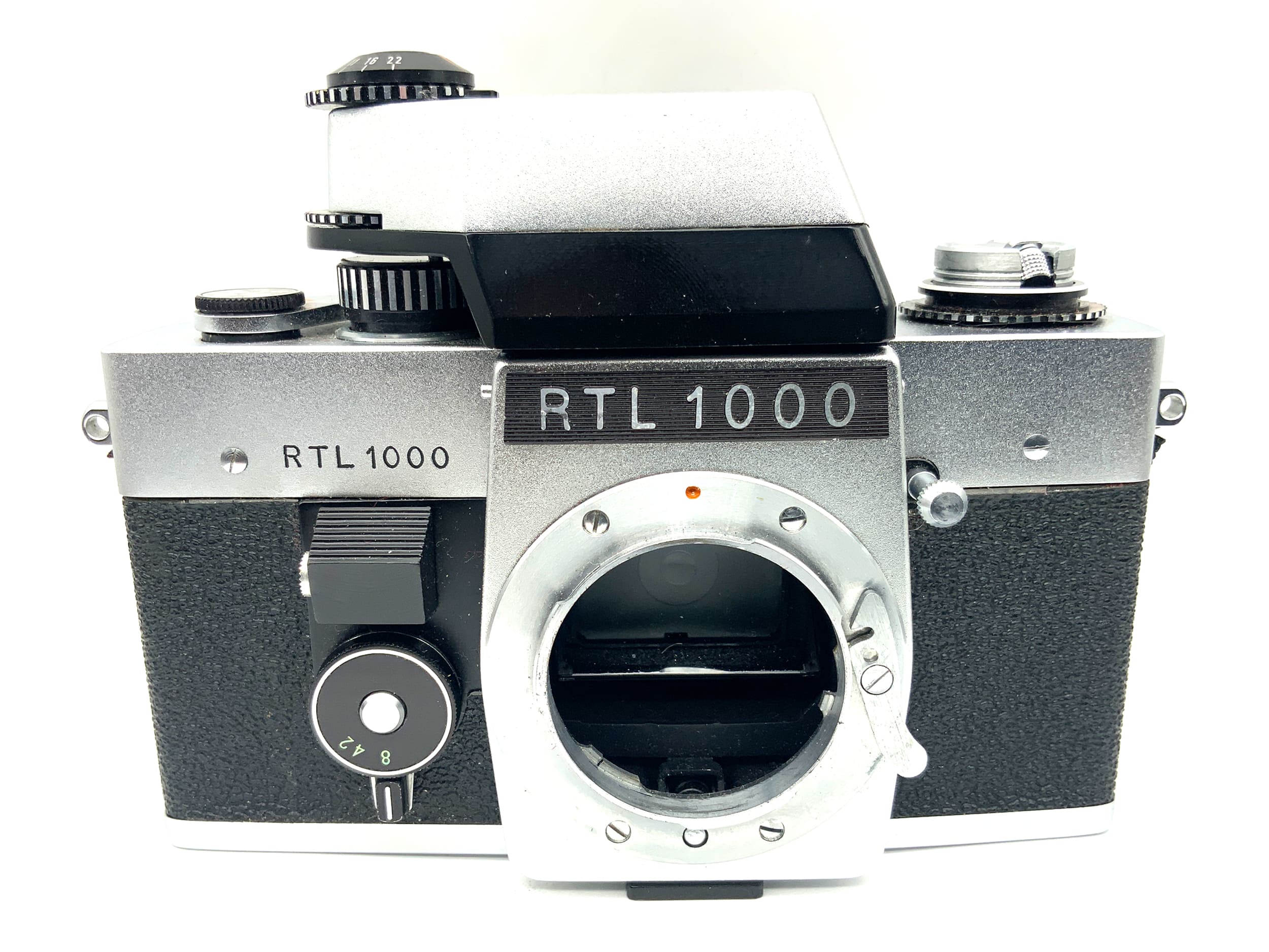 Exakta RTL 1000 SLR mit TTL Prisma 35mm SLR analog Body (Exa)