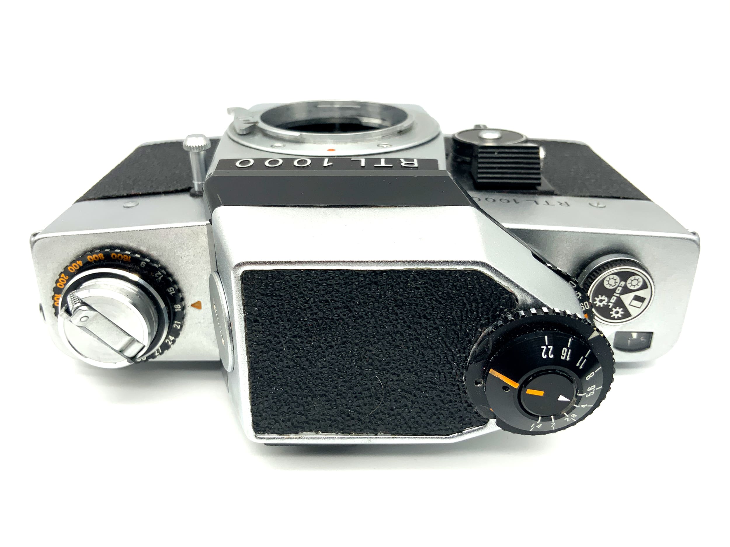 Exakta RTL 1000 SLR mit TTL Prisma 35mm SLR analog Body (Exa)