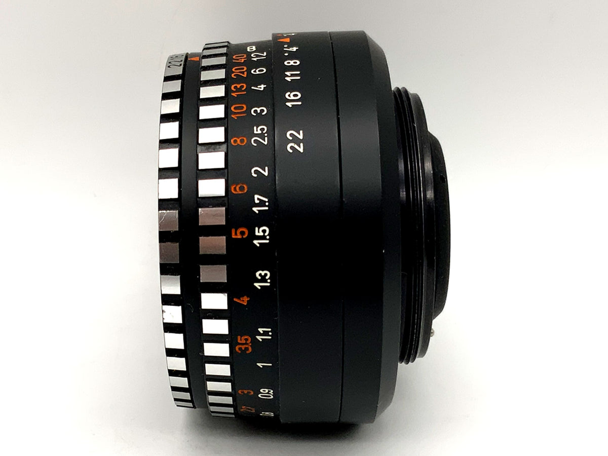 Meyer-Optik Görlitz 50mm 1:2.8 Objektiv Domiplan Zebra Festbrennweite (M42)