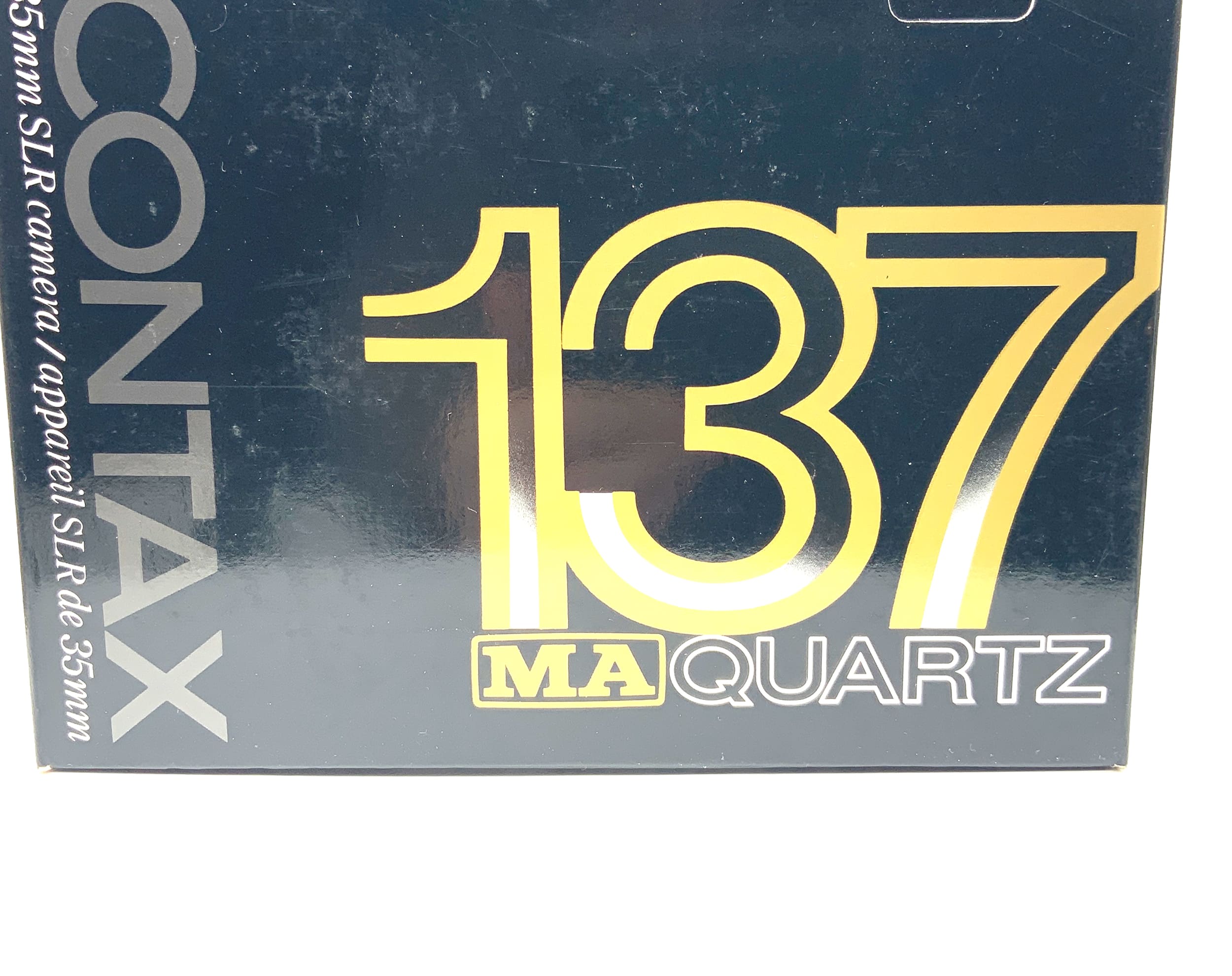 Contax 137 MA Quartz SLR in OVP 35mm SLR analog Body (Yashica/Contax)