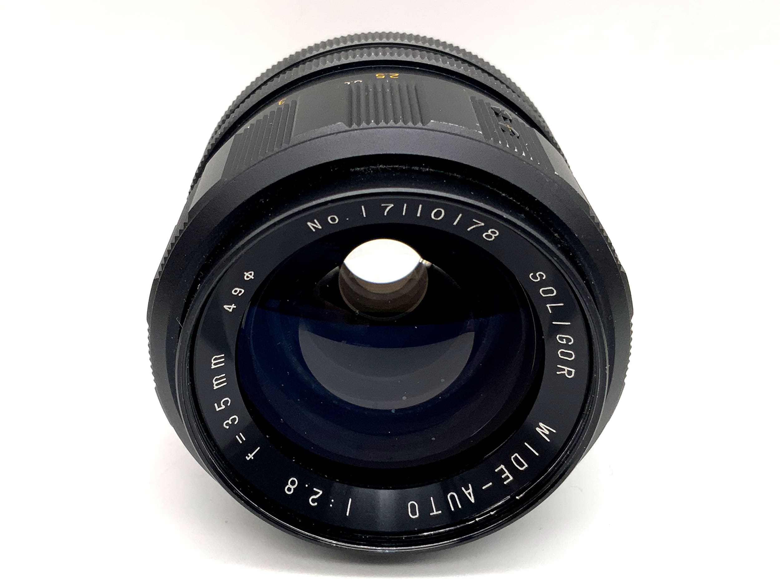Soligor 35mm 1:2.8 Objektiv Wide-Auto Festbrennweite (Nikon F)