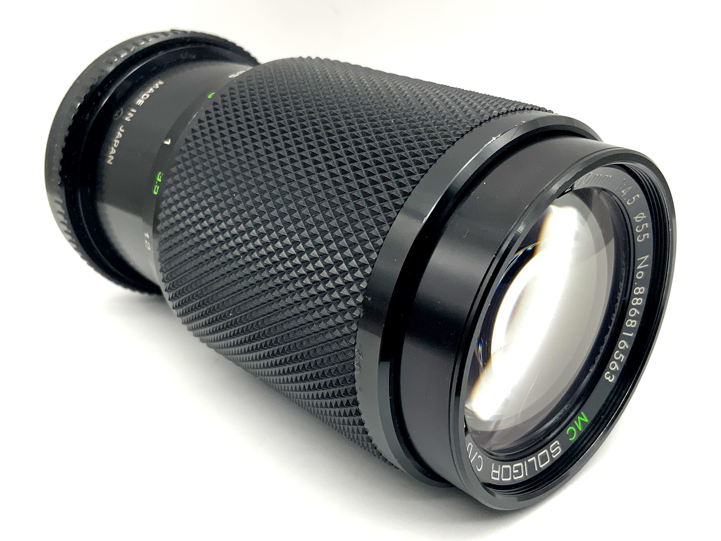 Soligor 80-200mm 1:4.5 Objektiv Ai-S MC Zoom-Macro C/D Zoomobjektiv (Nikon F)