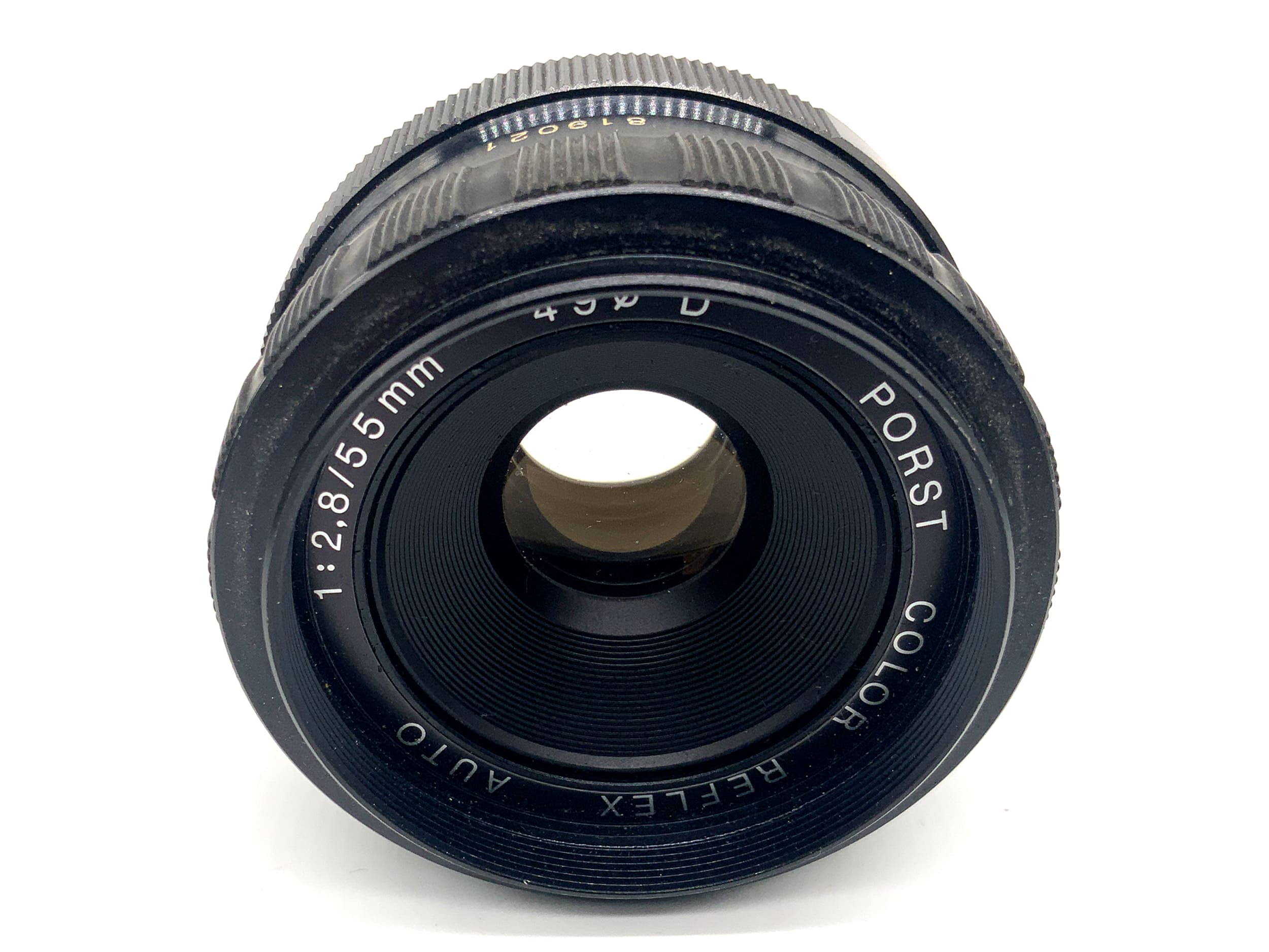 Porst Color Reflex Auto D 55mm 1:2.8 Objektiv Festbrennweite (M42) Text lesen!