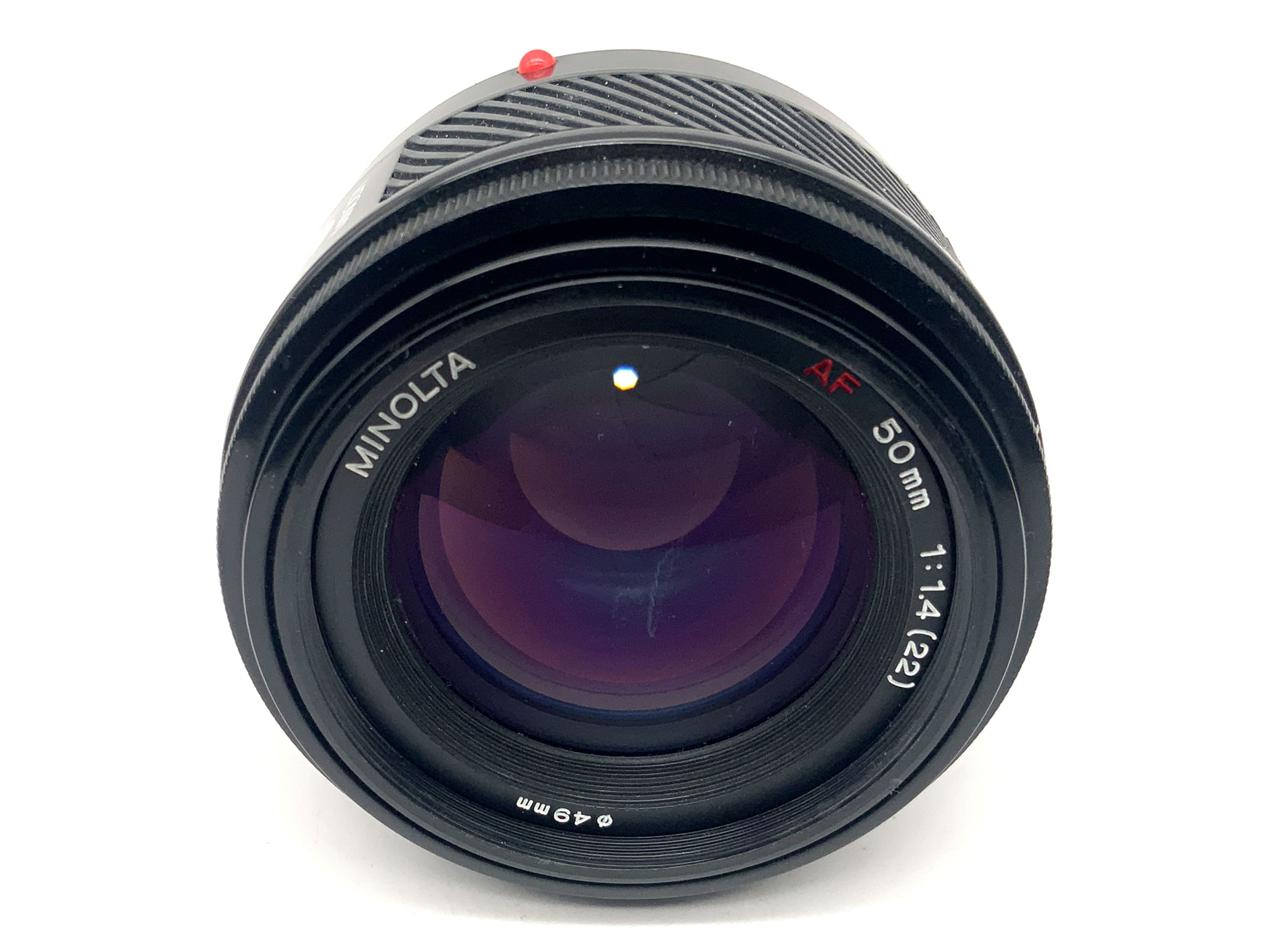 Objectif Minolta 50 mm 1:1.4(22) AF à focale fixe autofocus (Minolta AF/Sony A)