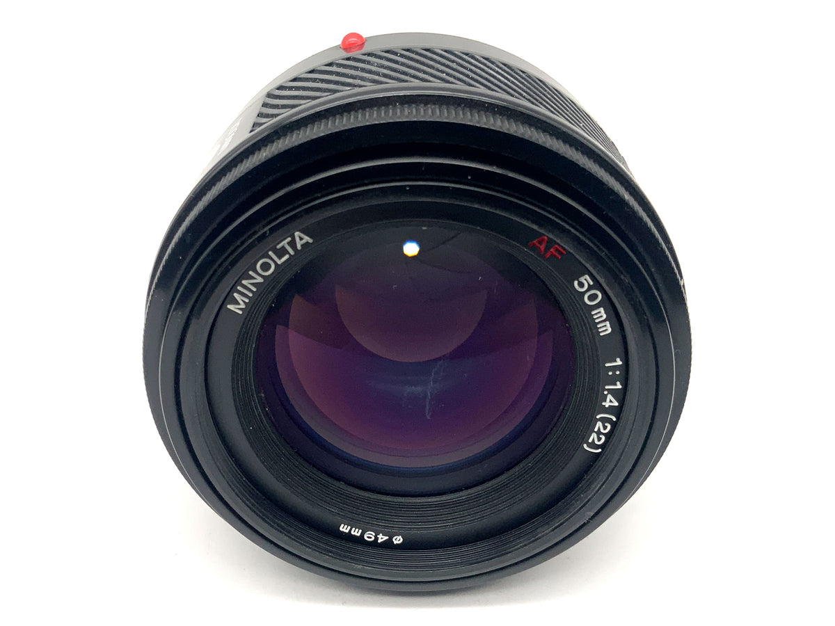 Objectif Minolta 50 mm 1:1.4(22) AF à focale fixe autofocus (Minolta AF/Sony A)