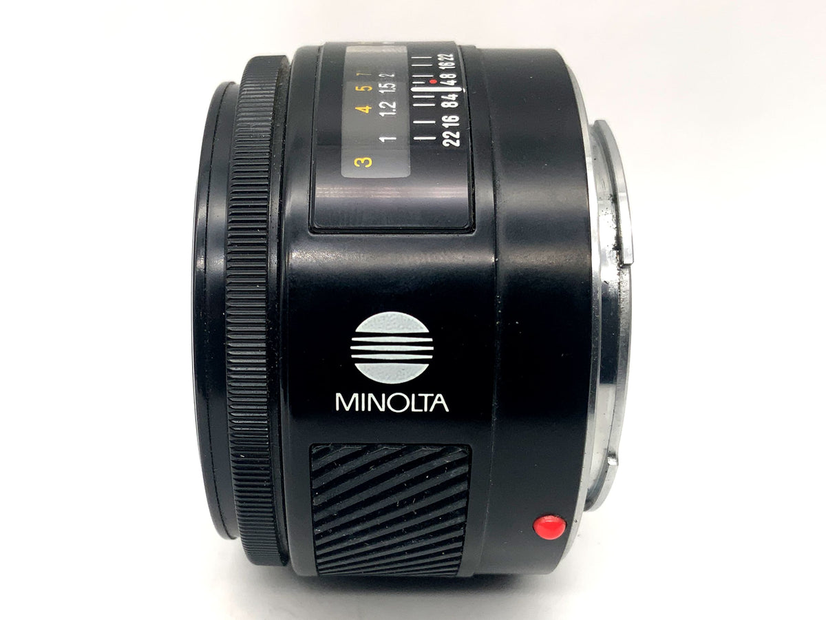 Objectif Minolta 50 mm 1:1.4(22) AF à focale fixe autofocus (Minolta AF/Sony A)