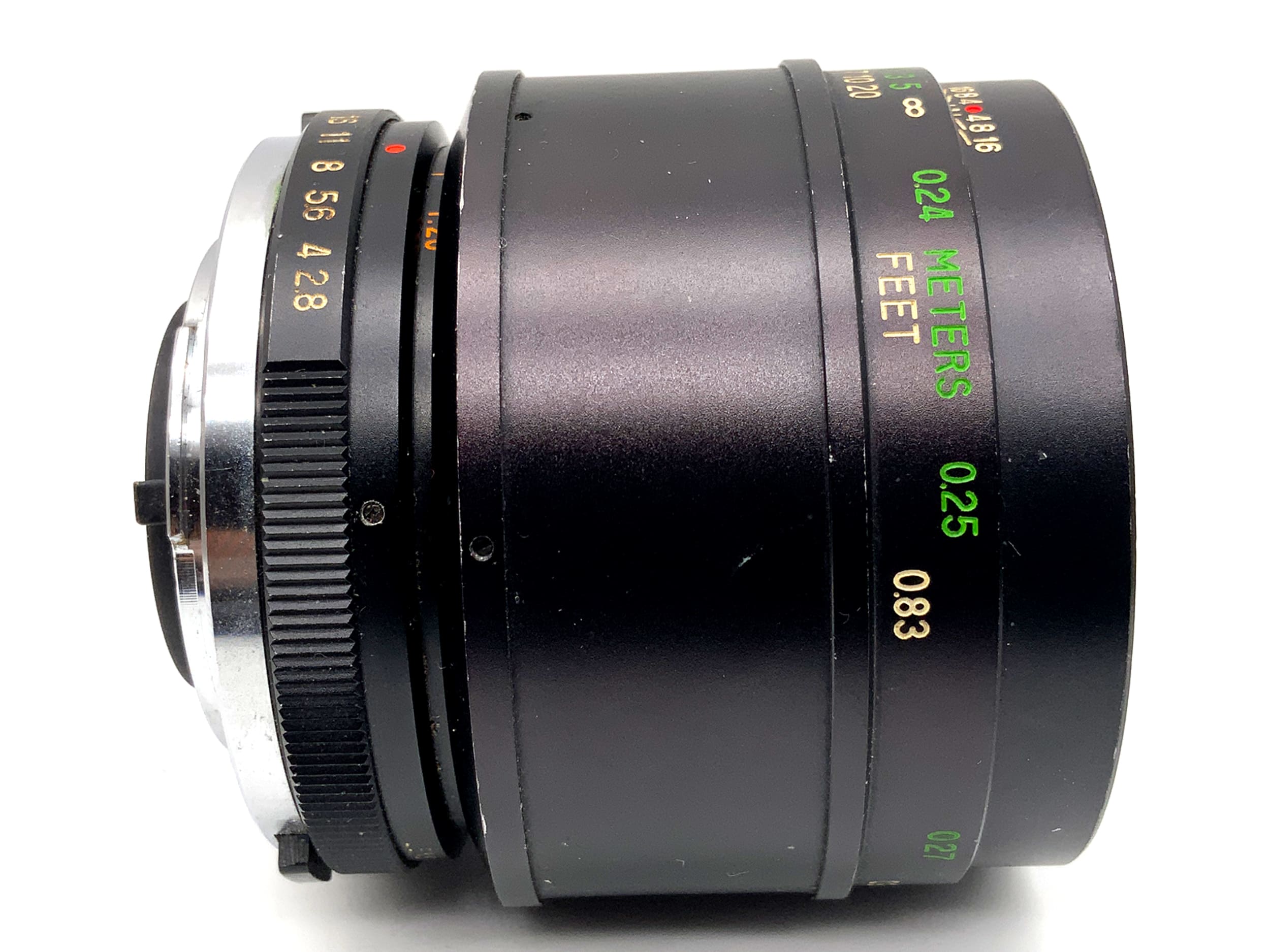 Vivitar 55mm 1:2.8 Objektiv Auto Macro Festbrennweite (Olympus OM)