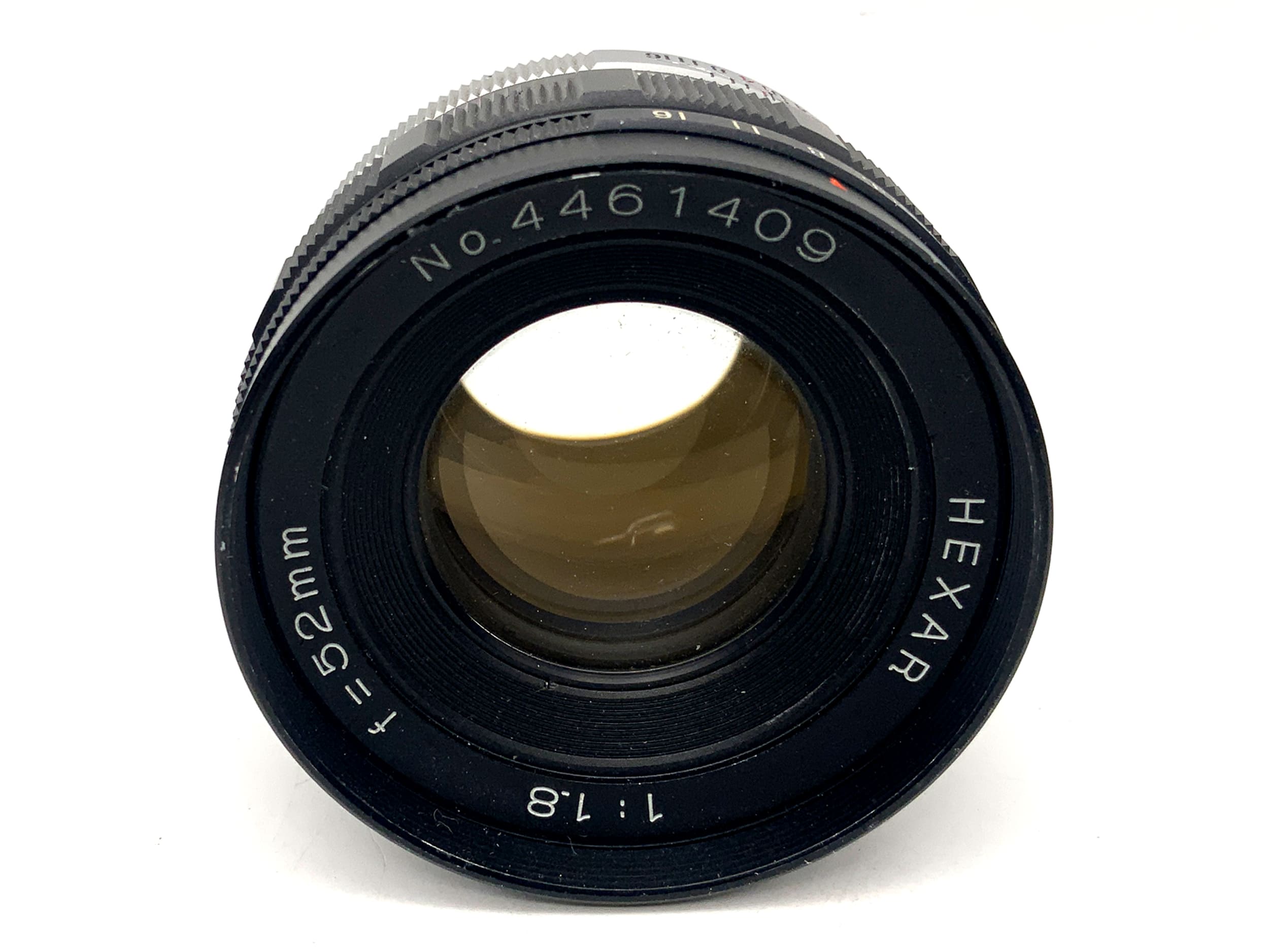 Objectif Revue Hexar 52mm 1:1.8 AF à focale fixe autofocus (Revue SR)