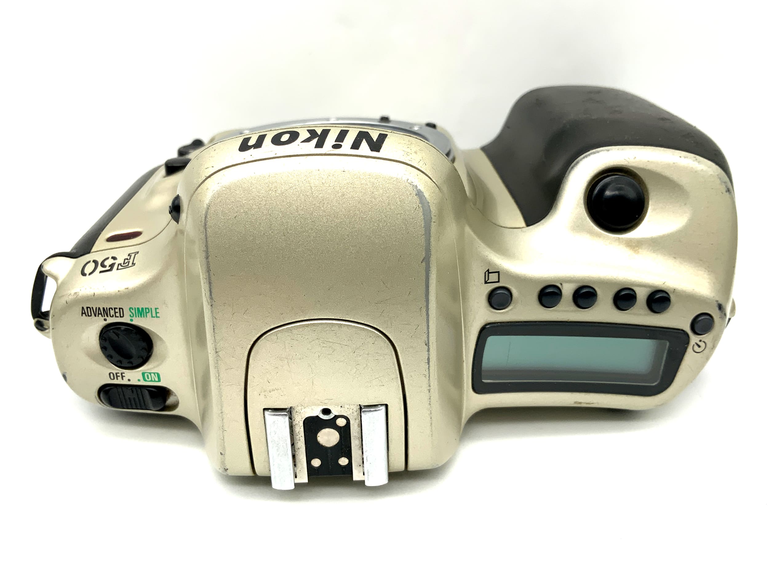 Nikon F50 SLR 35mm Spiegelreflexkamera analog Body Gehäuse (Nikon AF)