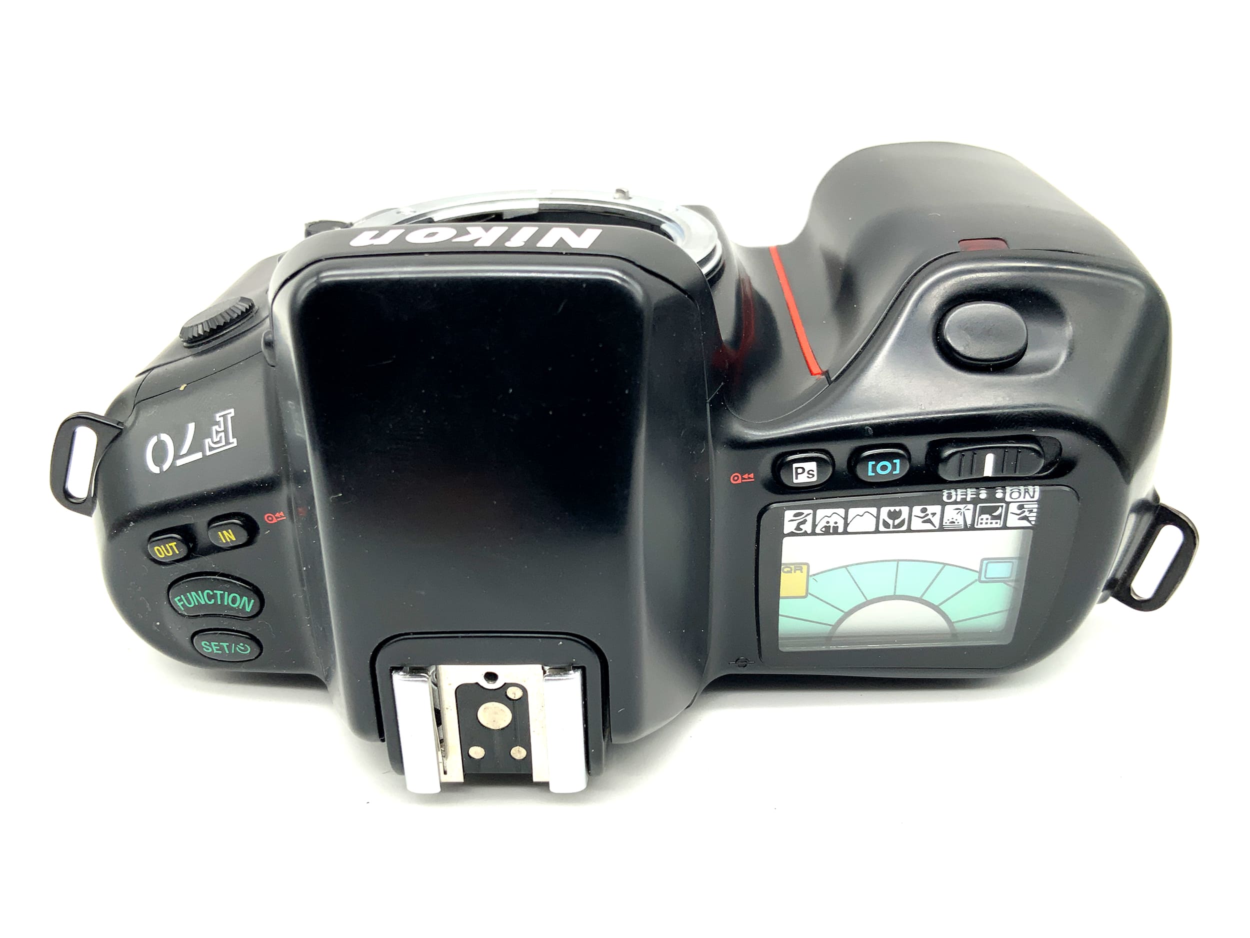 Nikon F70 SLR Quartz Date Panorama 35mm SLR analog Body (Nikon AF)