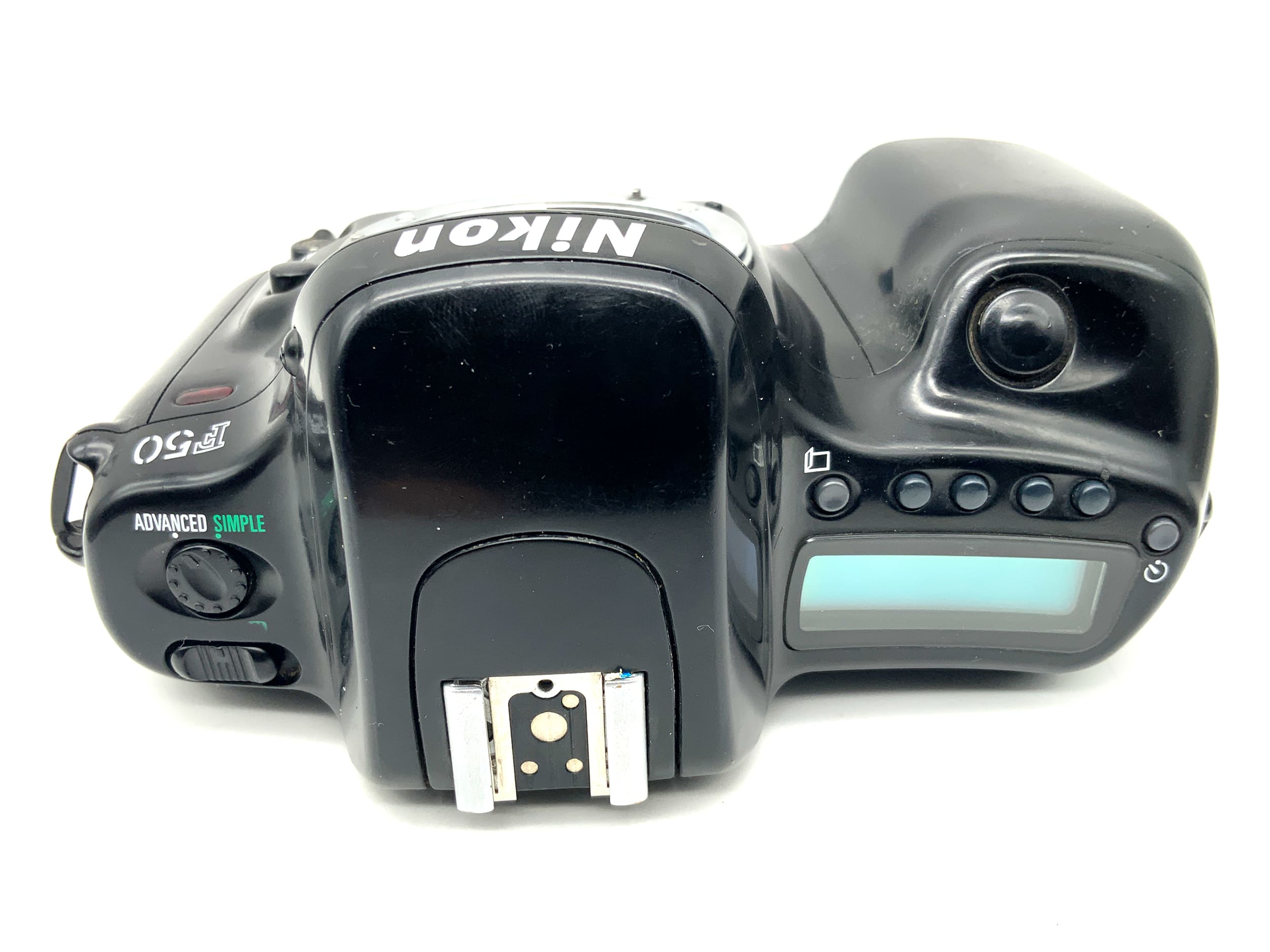 Nikon F50 SLR 35mm Spiegelreflexkamera analog Body Gehäuse (Nikon AF)