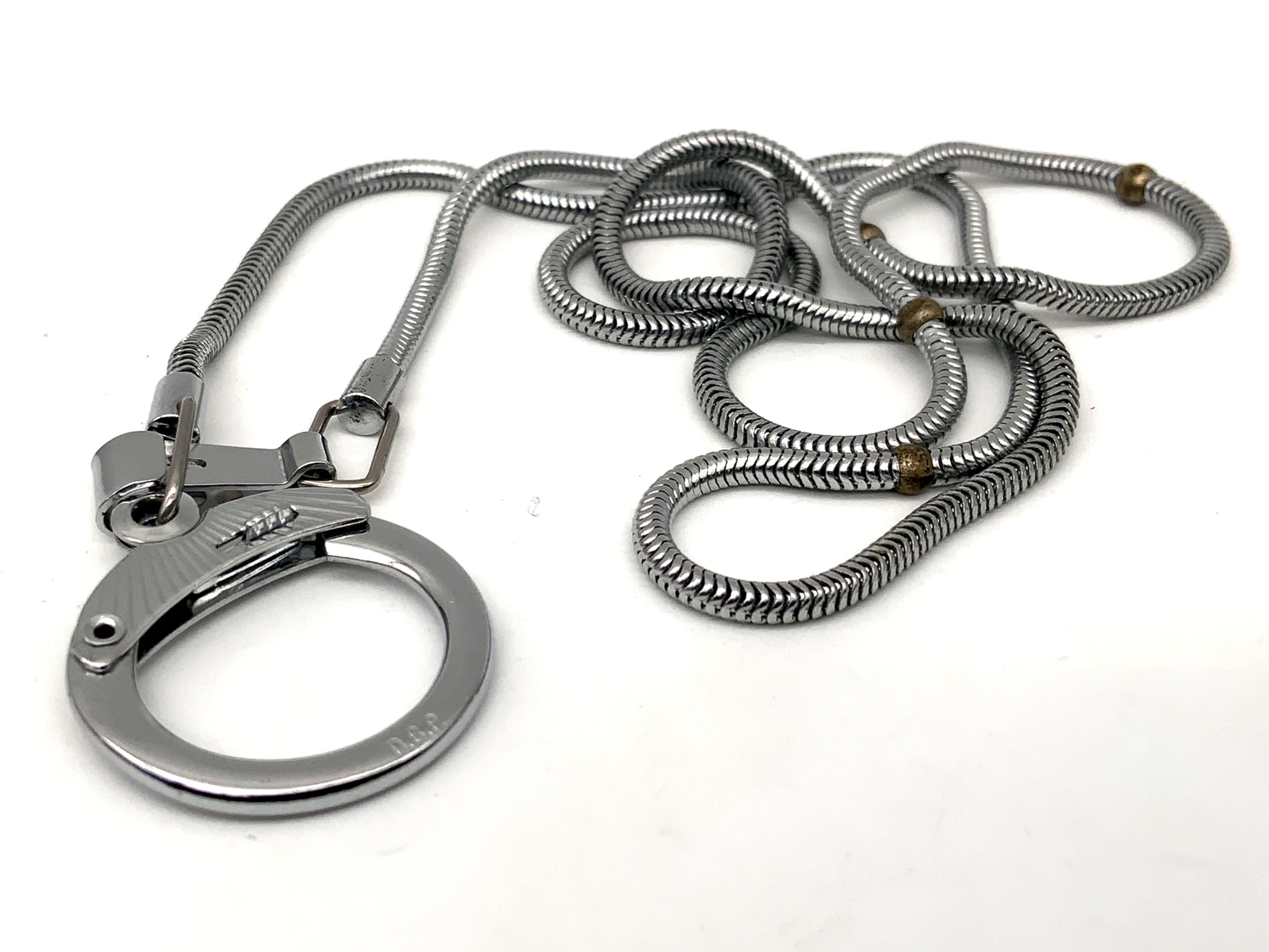 Minox CB camera strap, silver metal