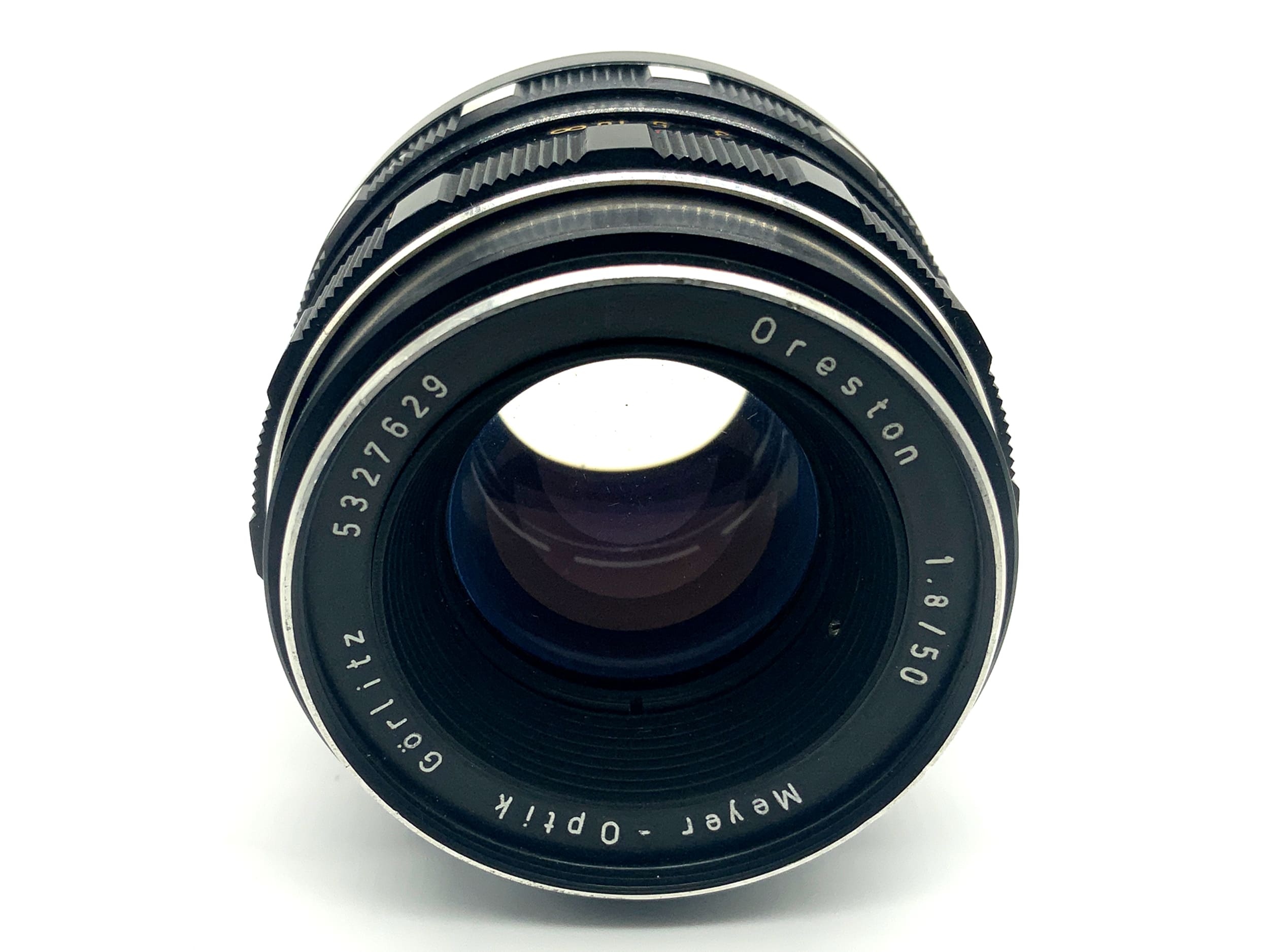 Meyer Optik Görlitz Oreston 50mm 1:1.8 Objektiv Festbrennweite (M42) Pilz!