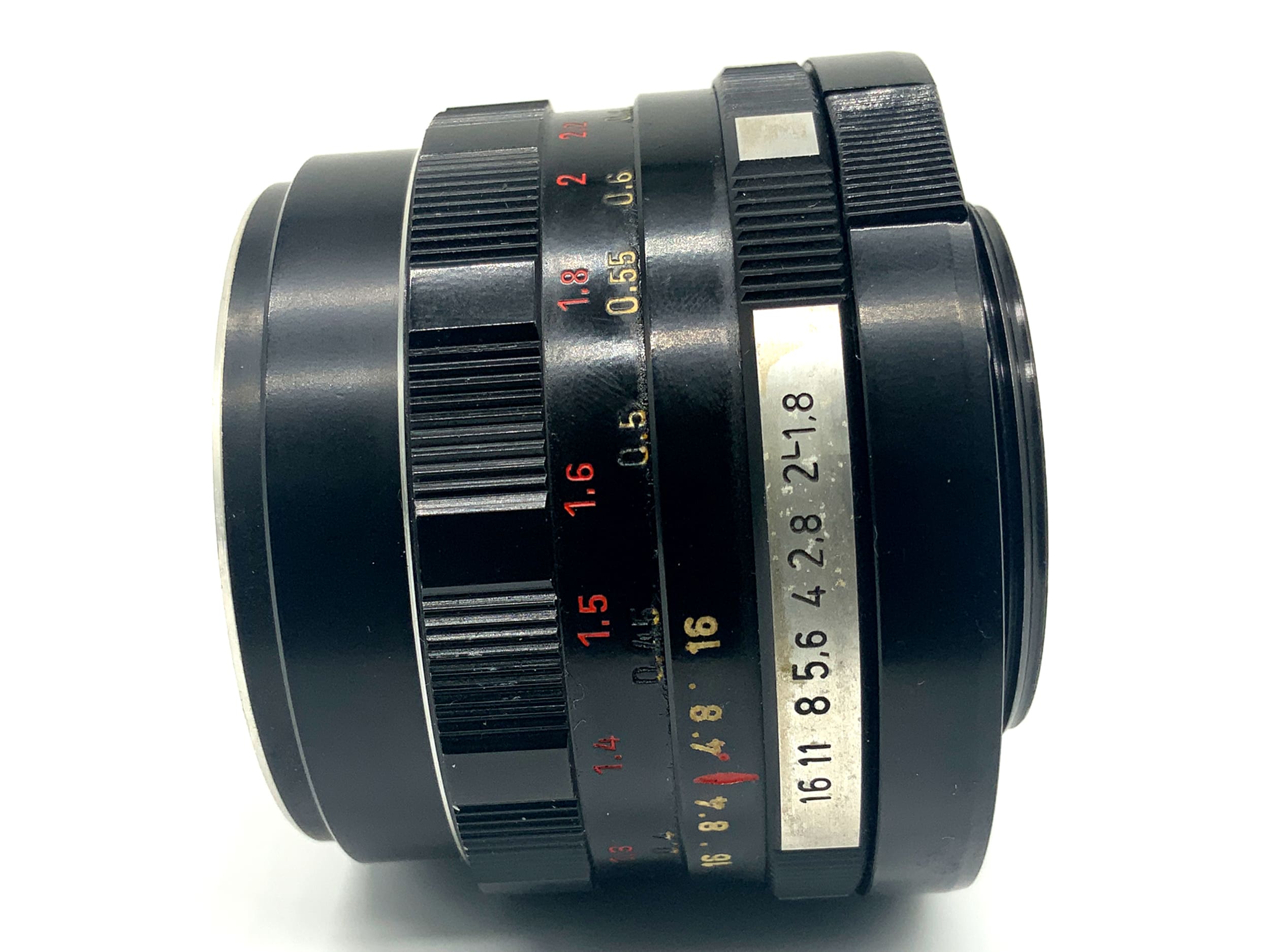 Meyer Optik Görlitz Oreston 50mm 1:1.8 Objektiv Festbrennweite (M42) Pilz!
