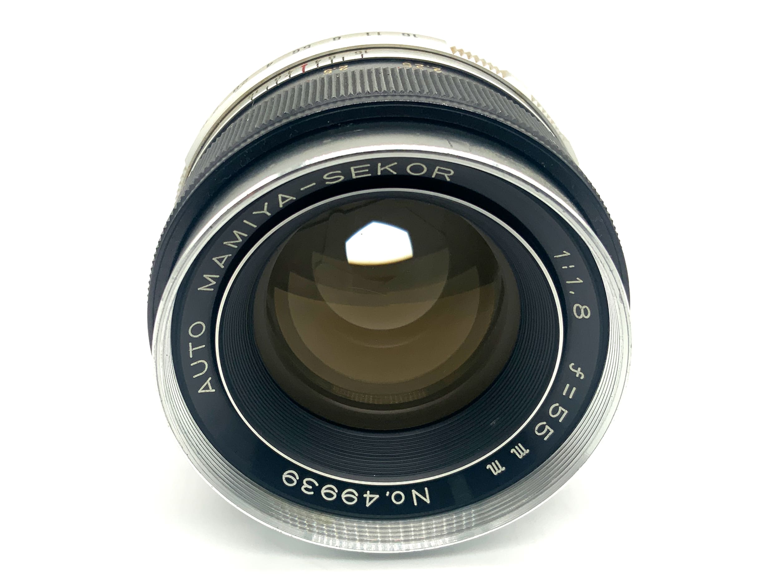 Mamiya Auto Sekor 55mm 1:1.8 Objektiv Festbrennweite (M42) Nebel!