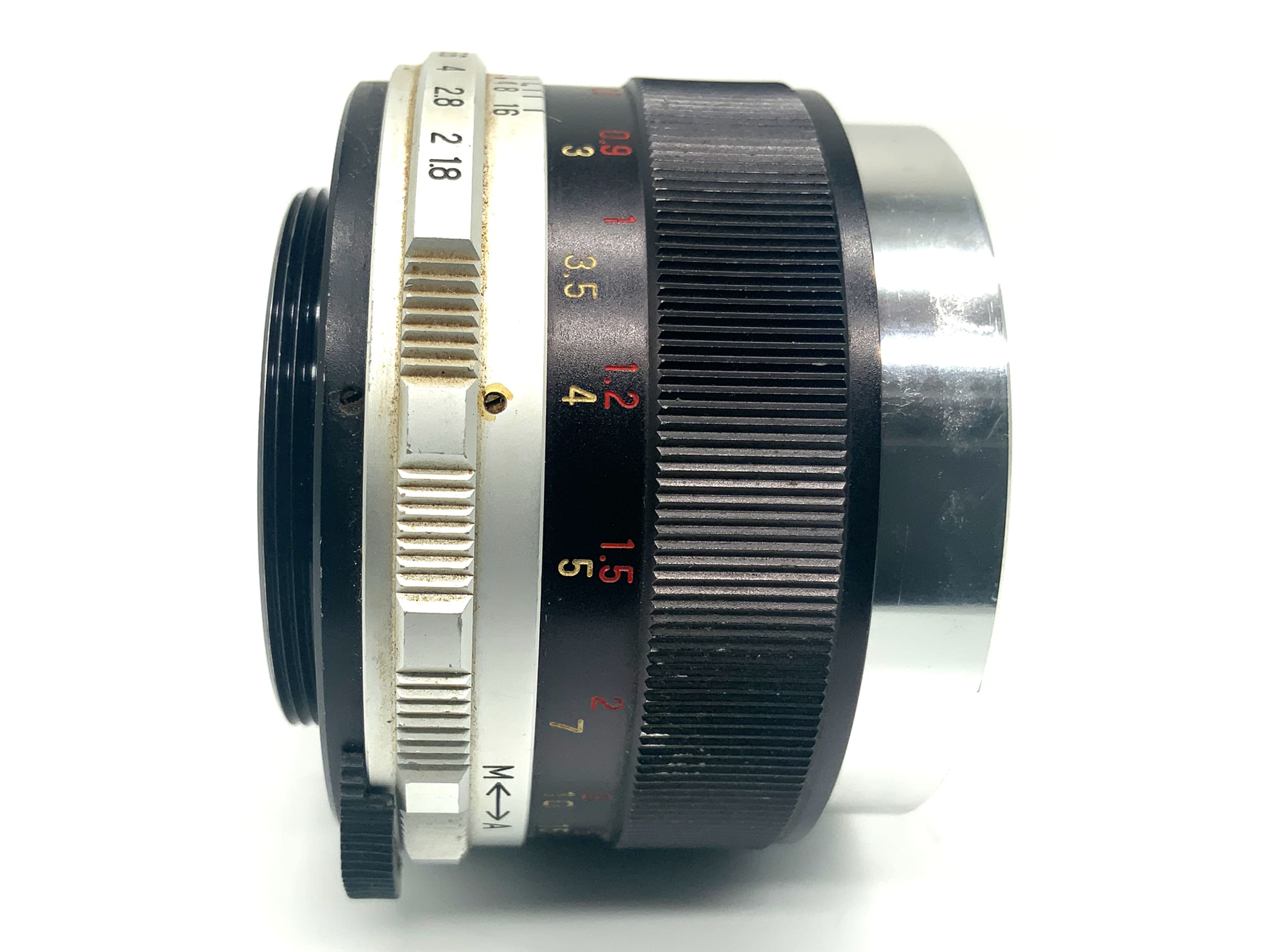 Mamiya Auto Sekor 55mm 1:1.8 Objektiv Festbrennweite (M42) Nebel!