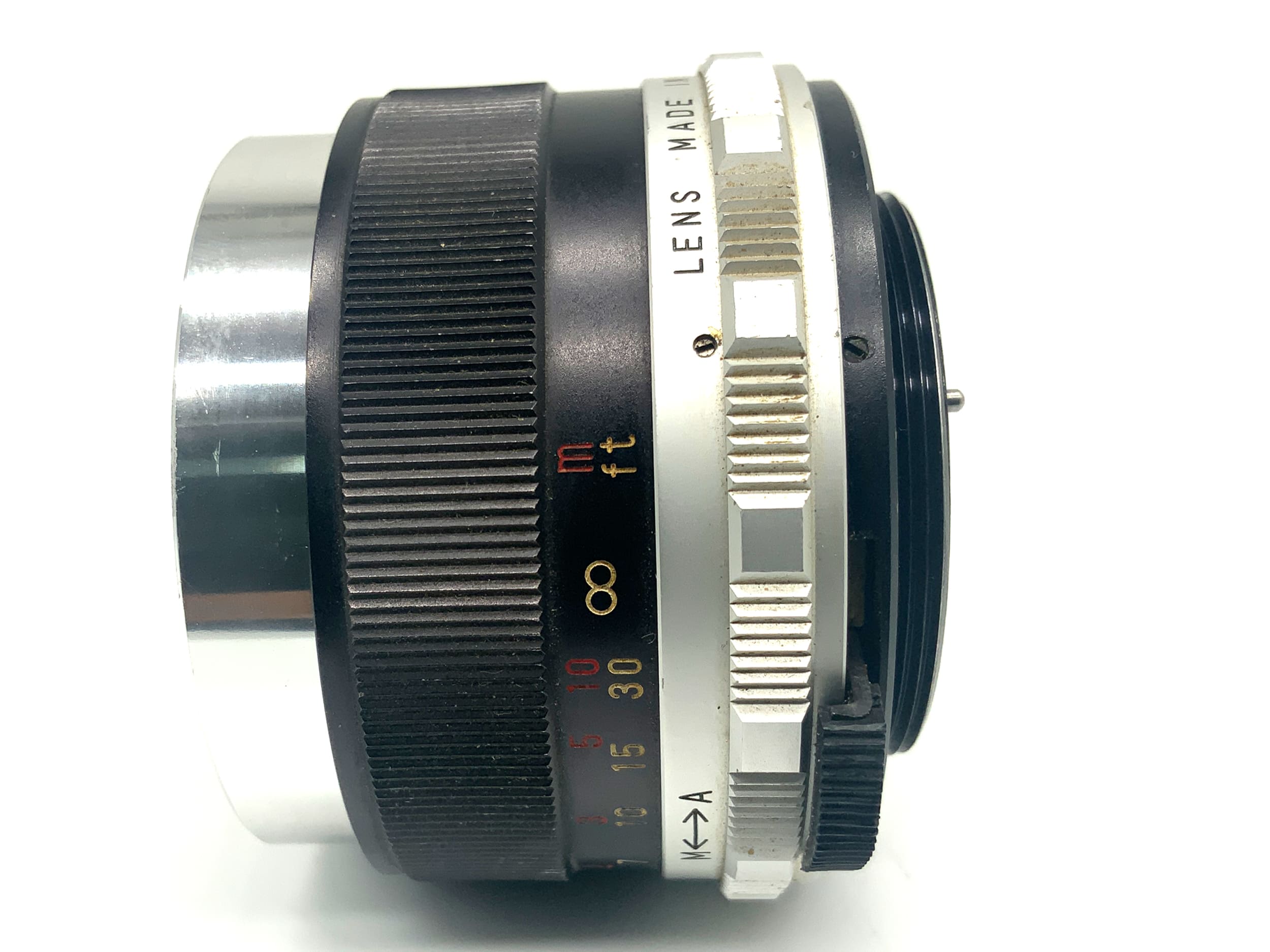 Mamiya Auto Sekor 55mm 1:1.8 Objektiv Festbrennweite (M42) Nebel!