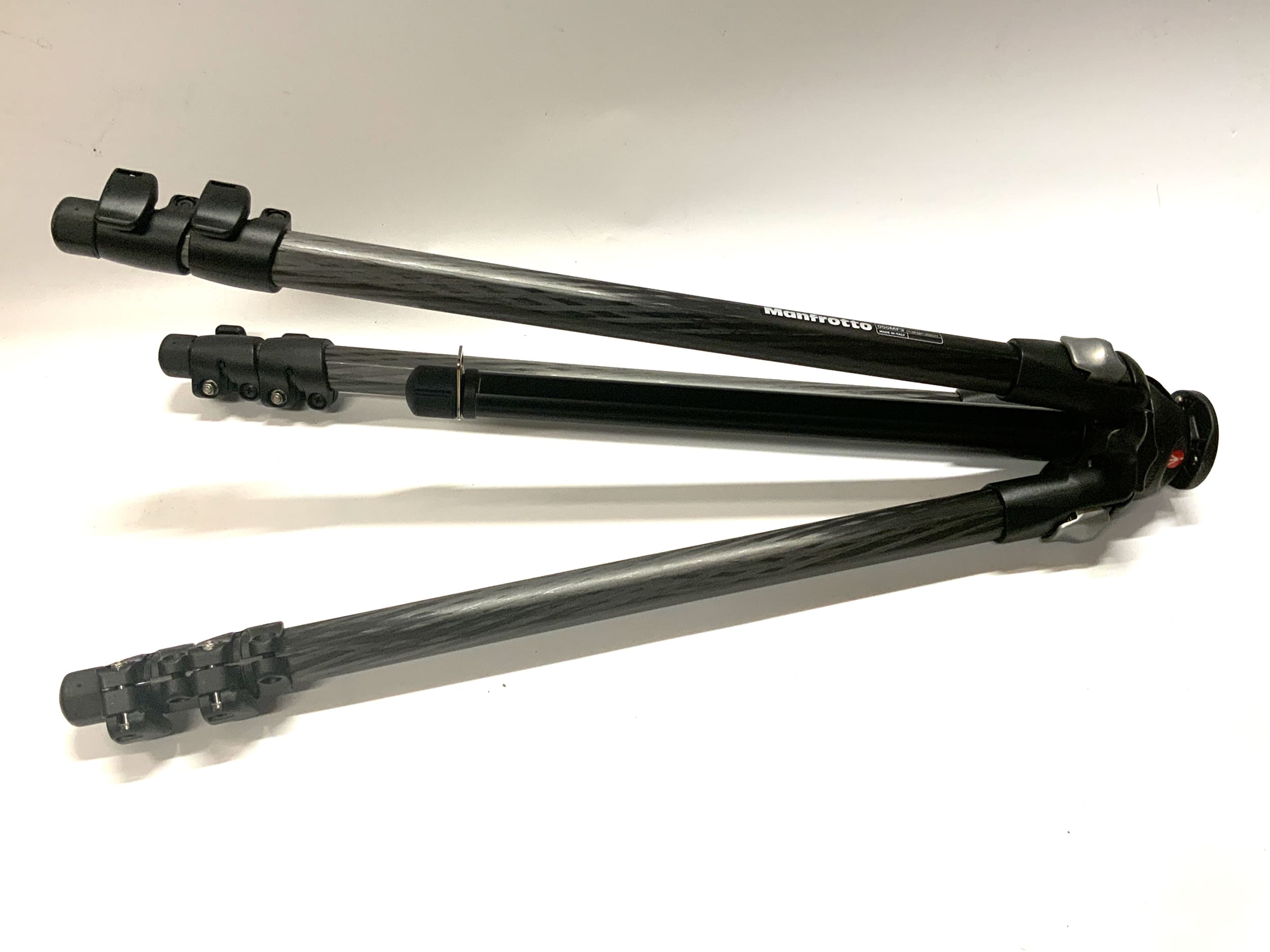 Manfrotto 055MF3 Stativ Magfiber Kohlefaserstativ Tripod 59-182cm Fotostativ