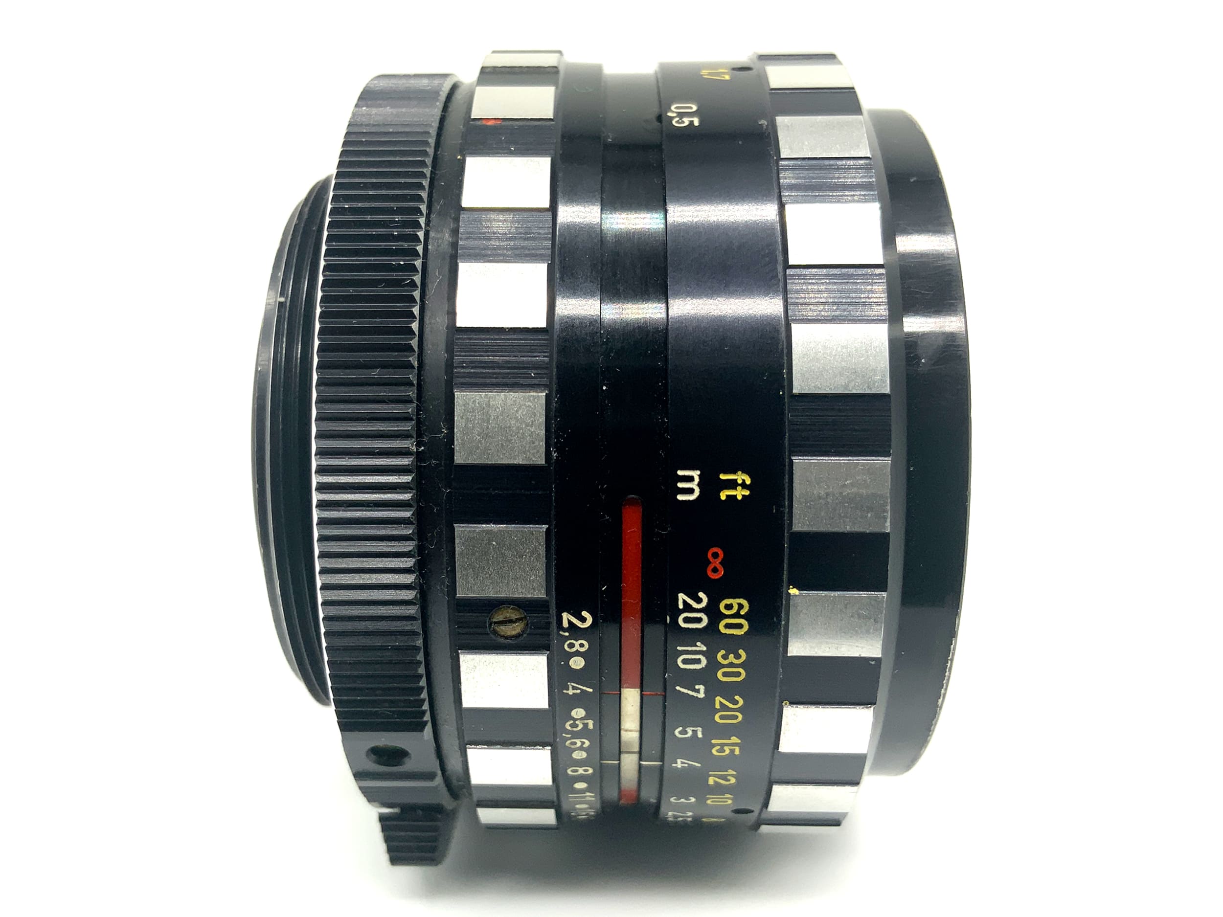 Edixa A.Schacht Ulm Travenar A 50mm 1:2.8 Objektiv Festbrennweite (M42)