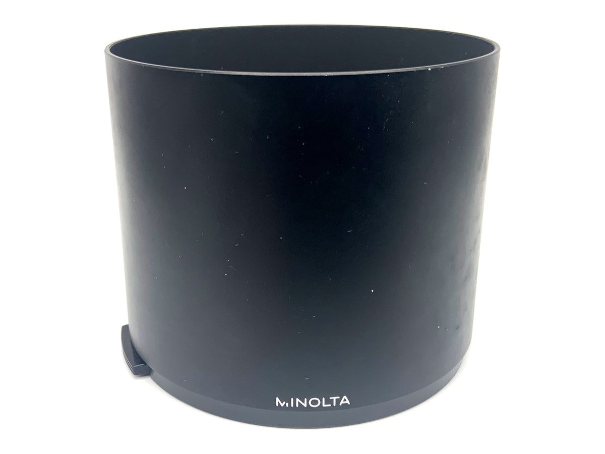 Minolta MD 100 / 4 Gegenlichtblende 55mm Metall Schraubblende Sonnenblende