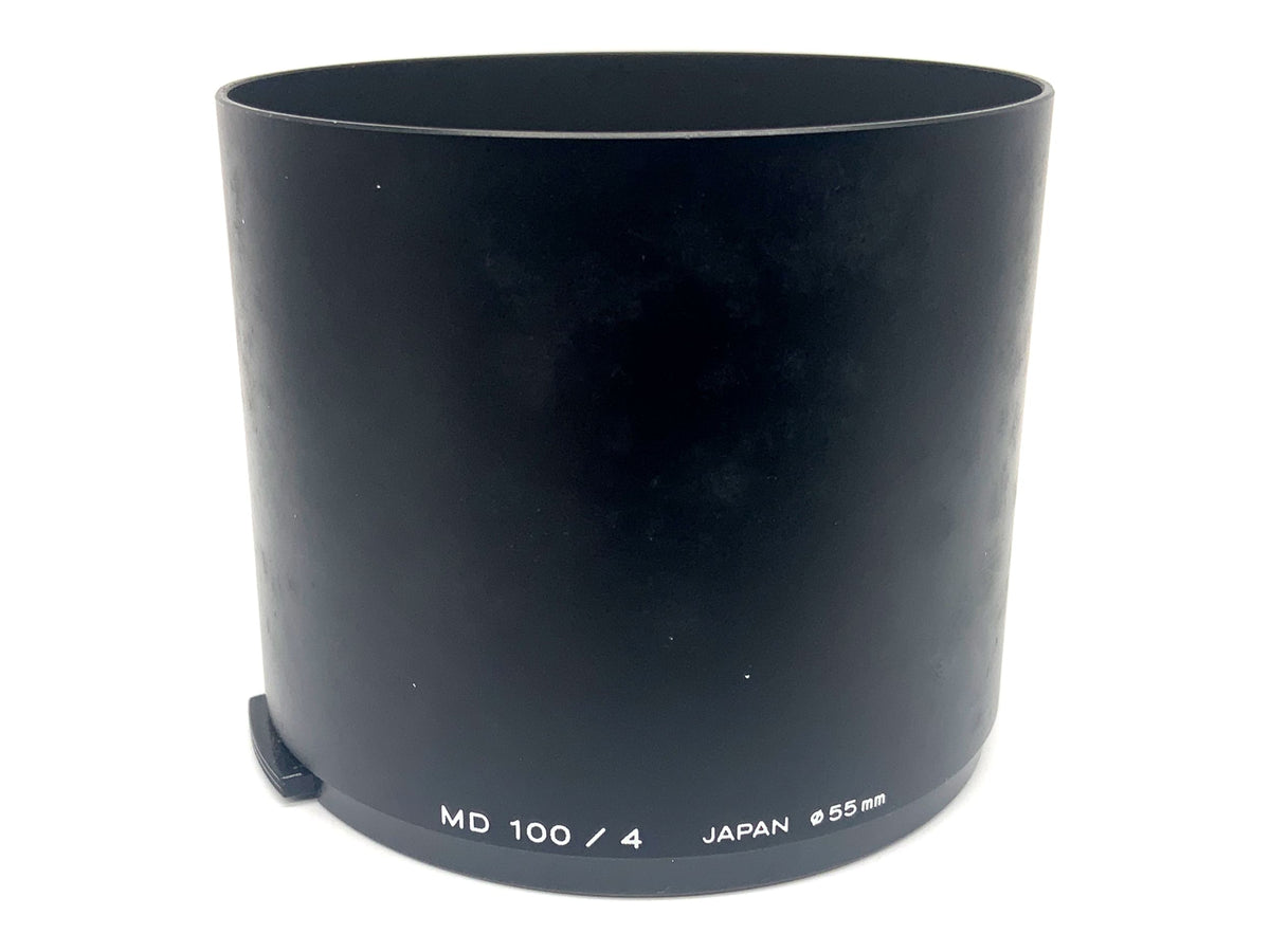 Minolta MD 100 / 4 Gegenlichtblende 55mm Metall Schraubblende Sonnenblende