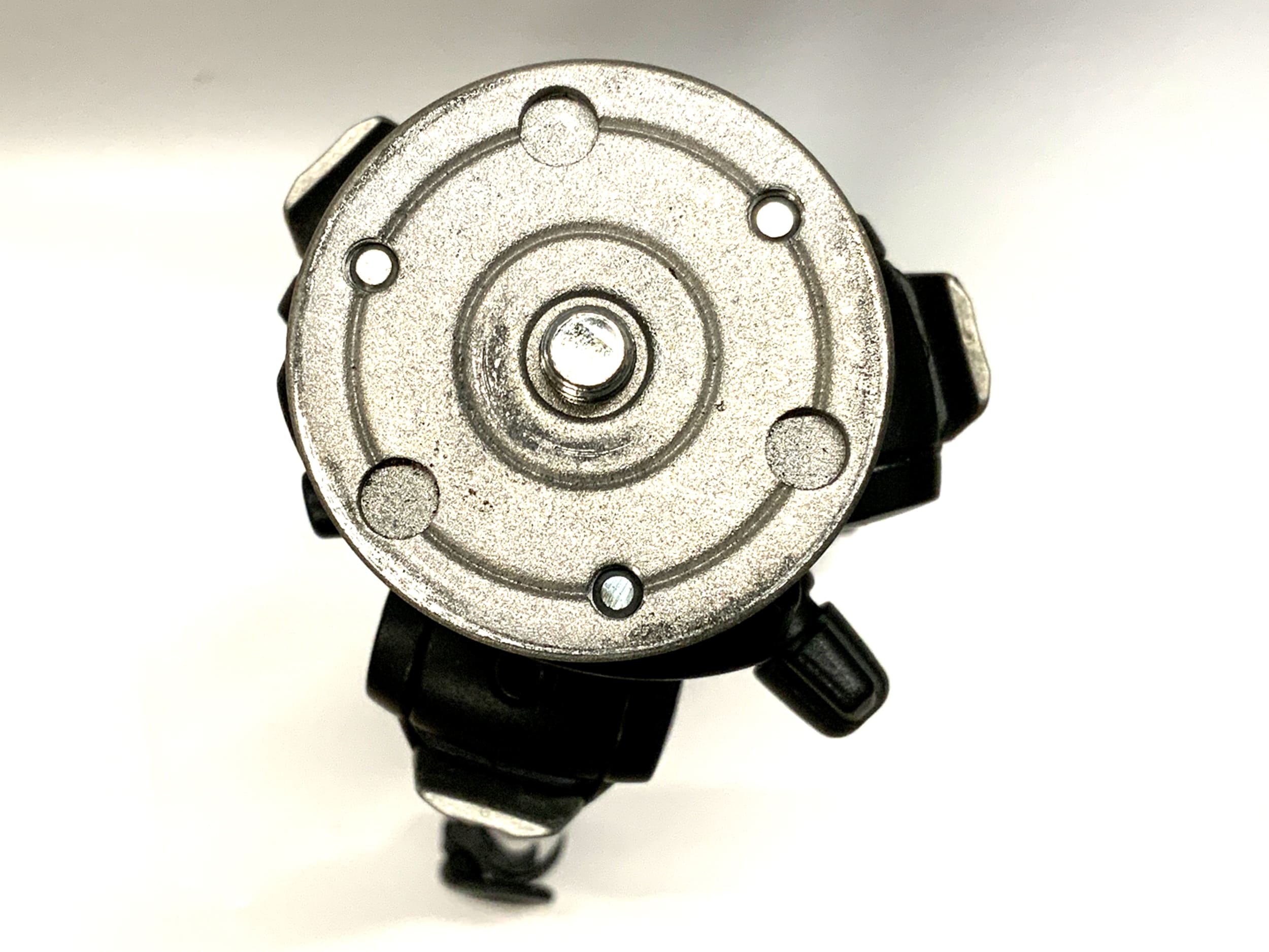 Manfrotto 055XPROB Stativ Pro Alustativ mit schwenkbarer Mittelsäule Fotostativ