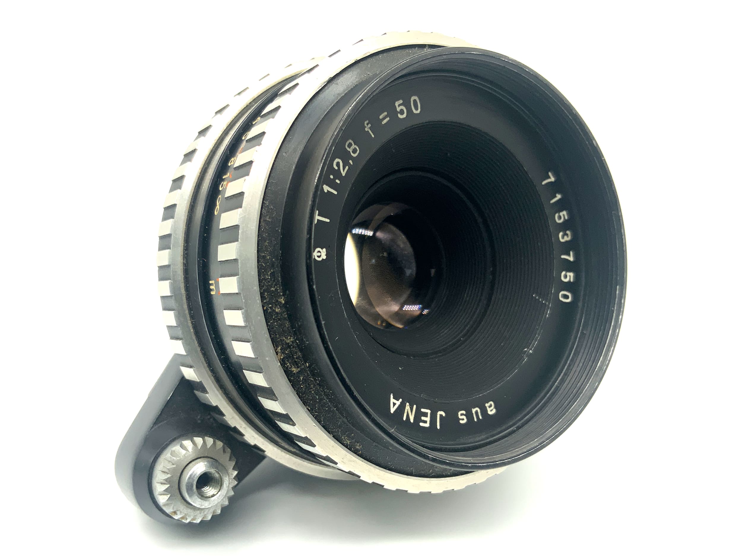 Carl Zeiss "aus Jena" Tessar 50mm 1:2,8 Objektiv Festbrennweite (Exa)