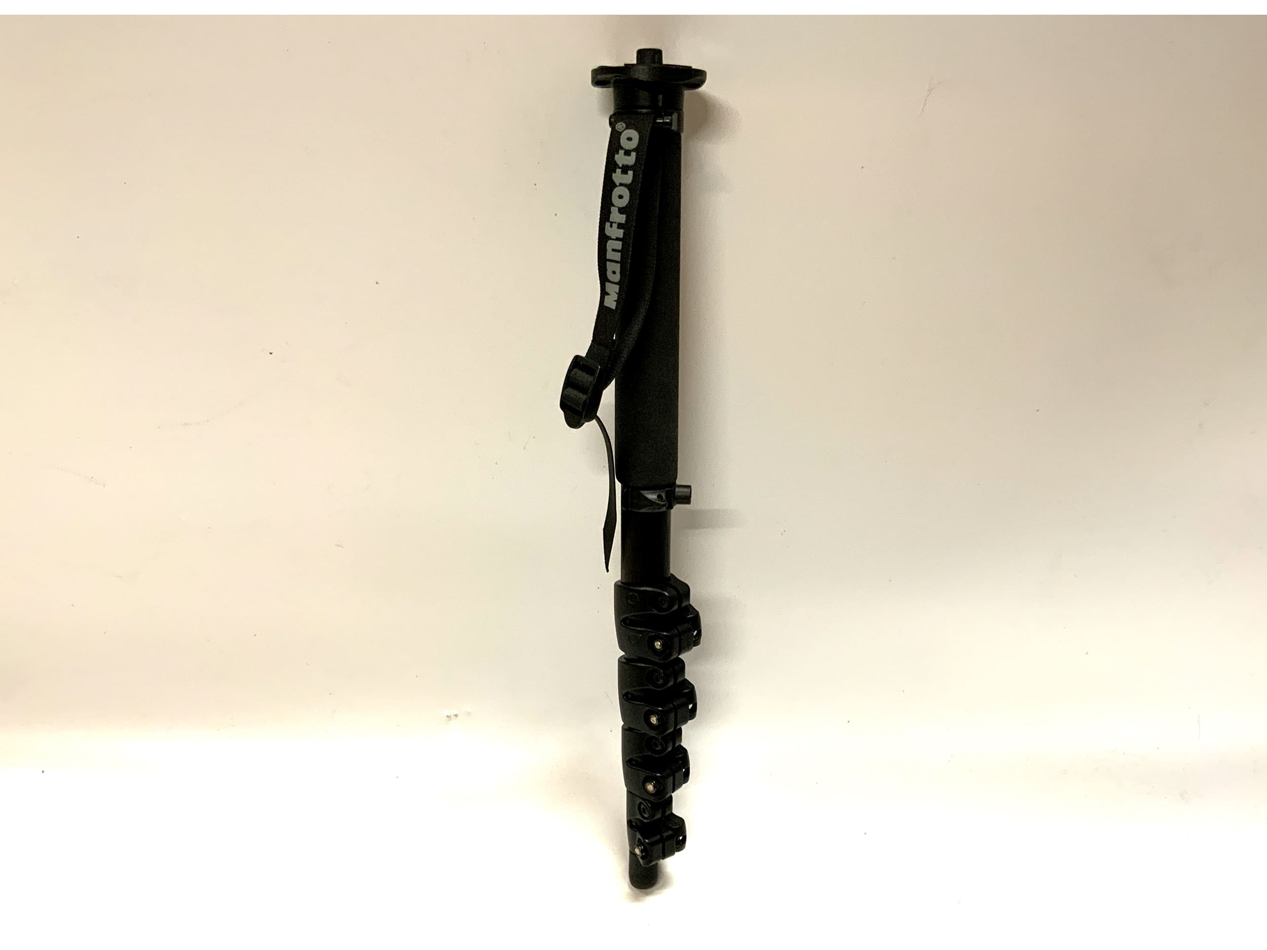 Manfrotto 695CX Monopod schwarz Carbon Fiber Einbein Kohlefaserstativ