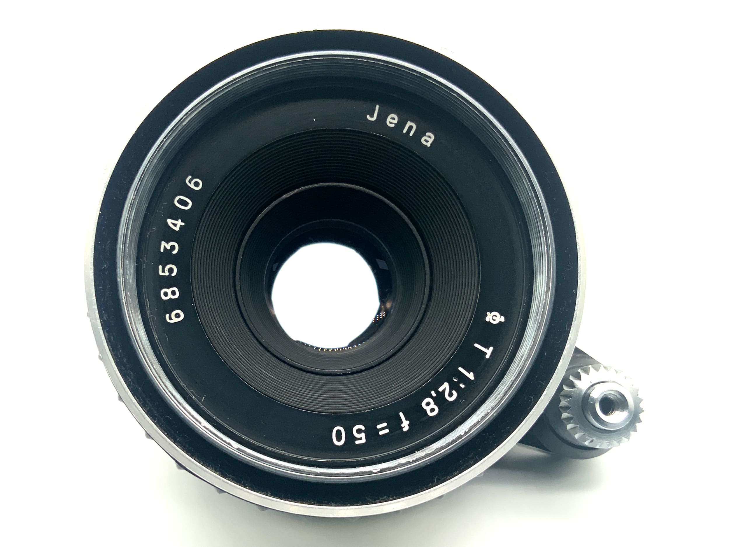 Carl Zeiss Jena Tessar 50mm 1:2,8 Objektiv Festbrennweite (Exa)